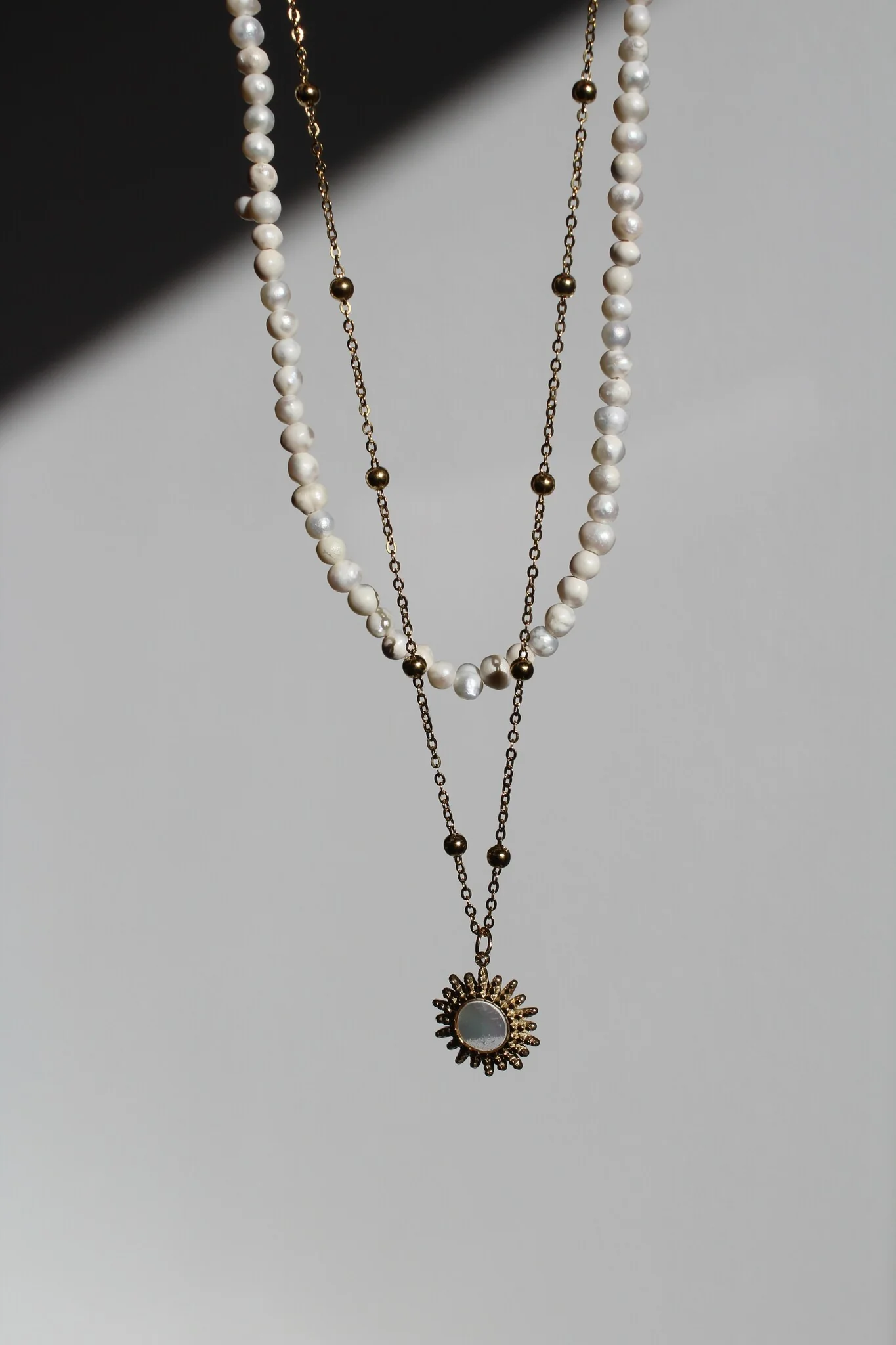 100% Real Fresh Water Pearl - Necklace - Stainless Steel - Image 5