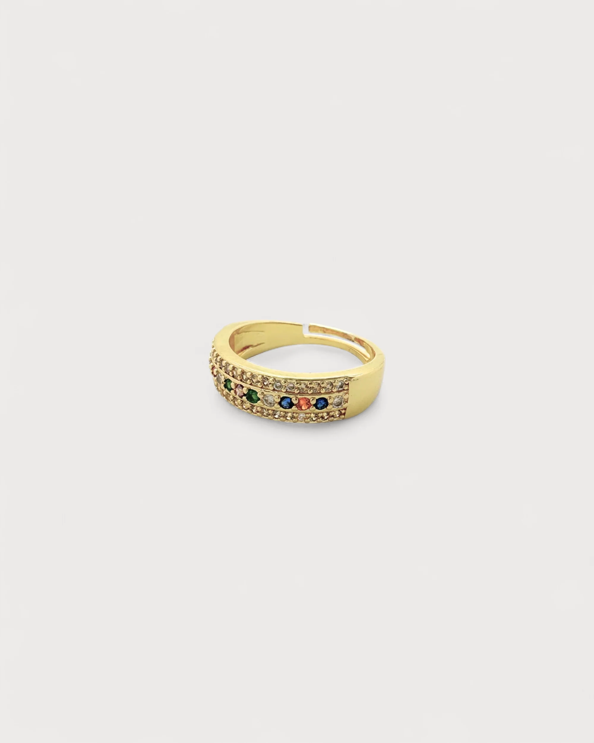 A girls best friend - Ring - Gold plated - Adjustable - Image 3