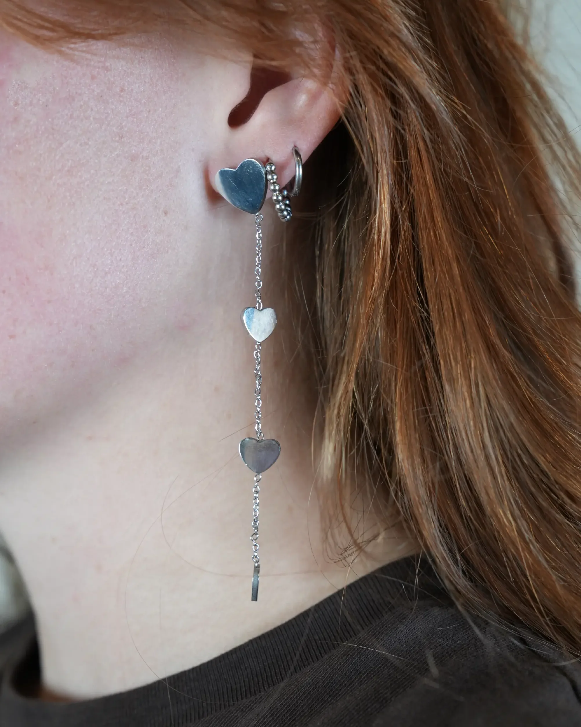 Amandine - Earrings - Stainless Steel - Image 4