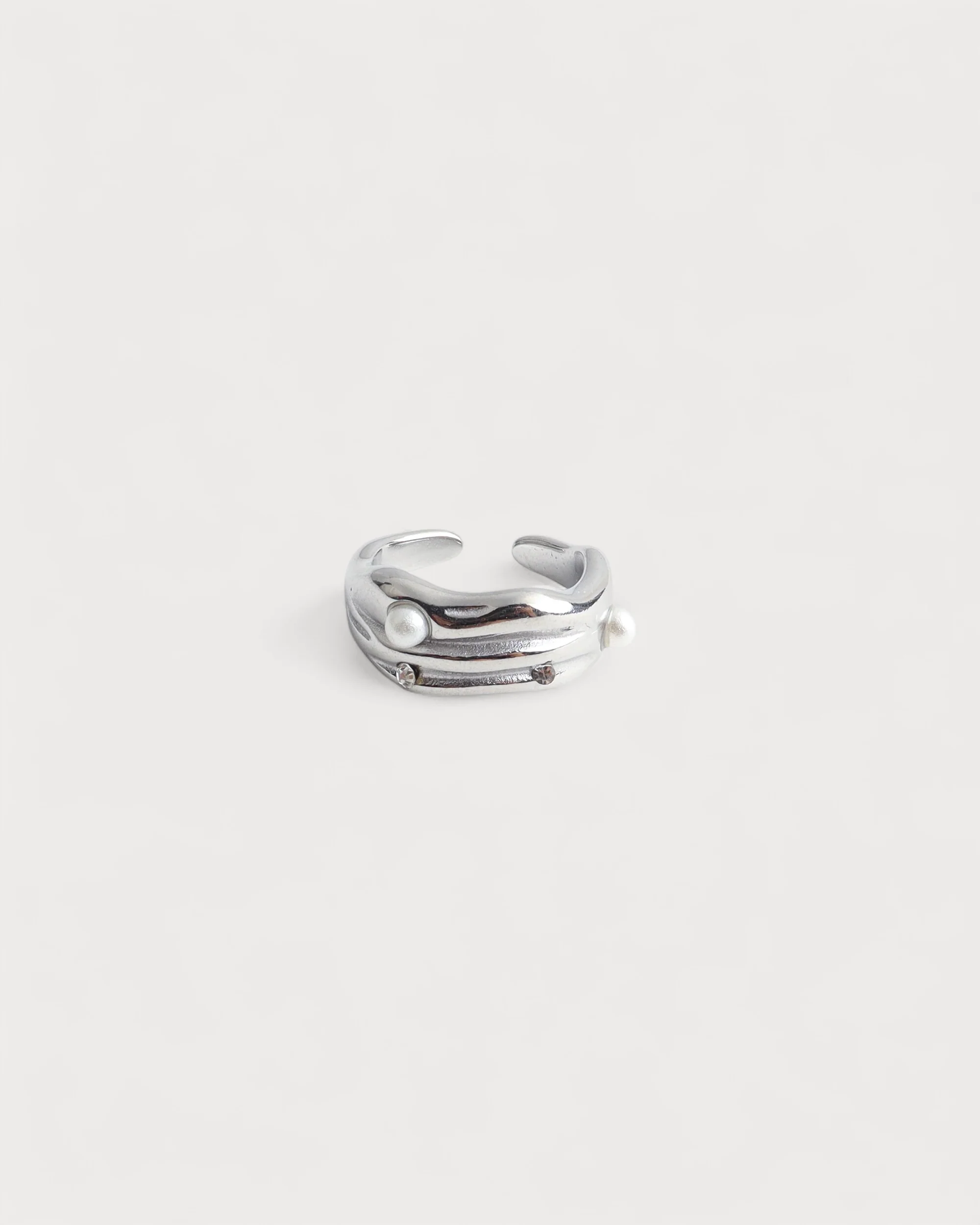 Angelique - Ring - Stainless Steel - Adjustable - Image 3