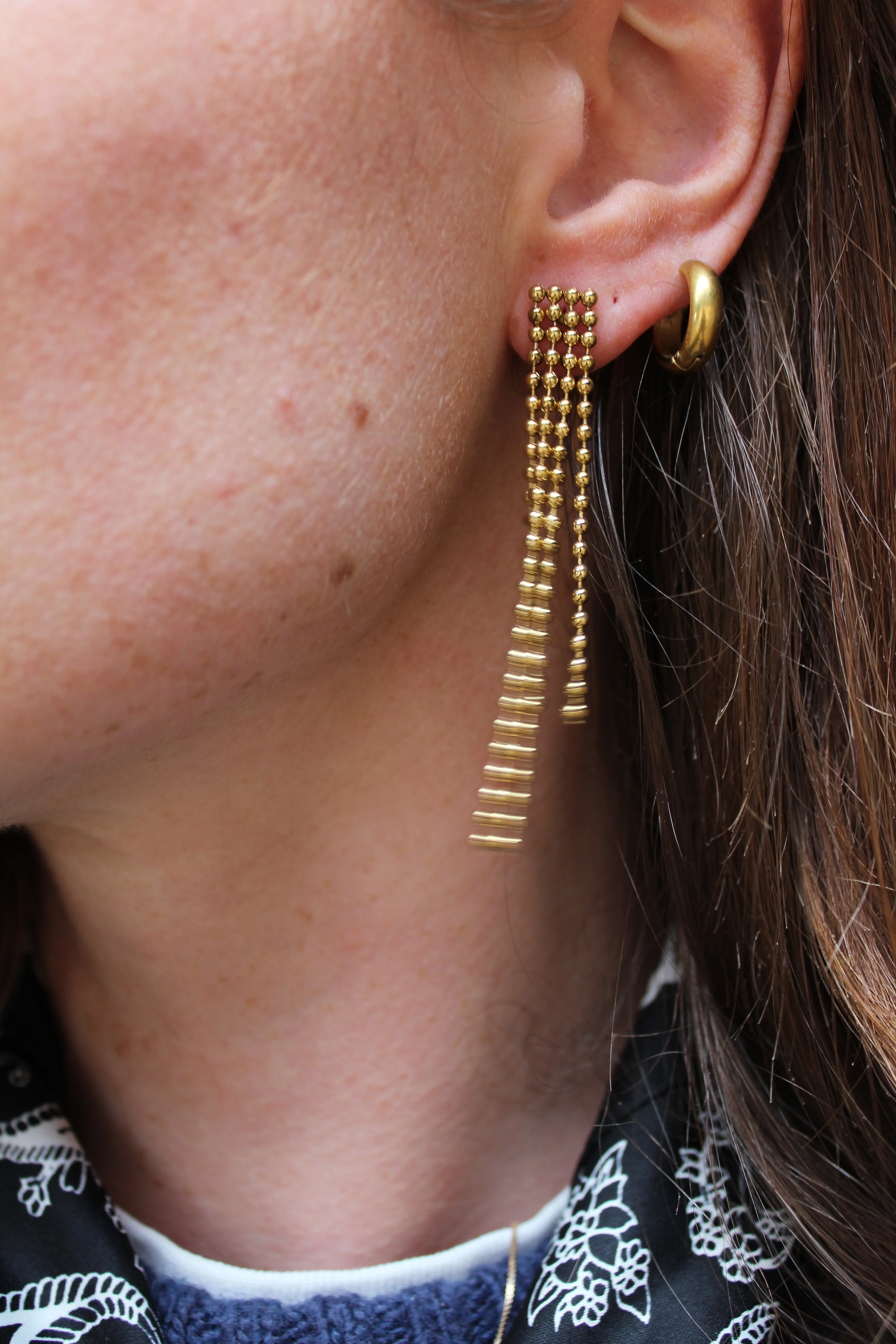 Athena - Earrings - Stainless Steel - Image 2