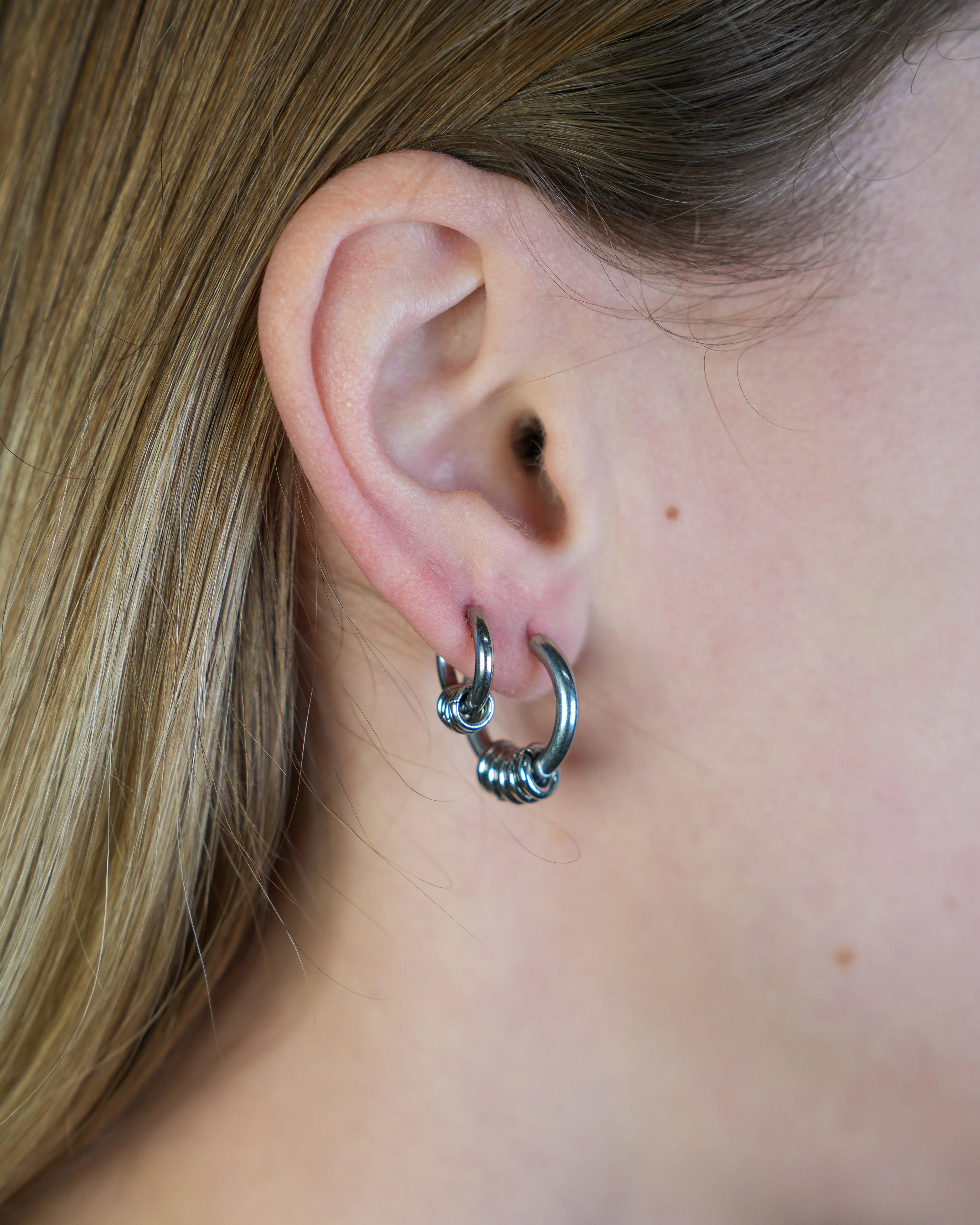 Bali - Earrings - Stainless Steel - Image 5