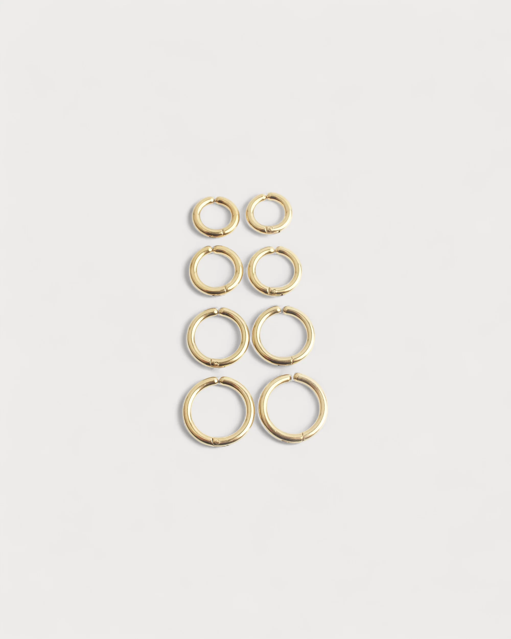 Basic - Earrings - Clip On - Stainless Steel - Image 10