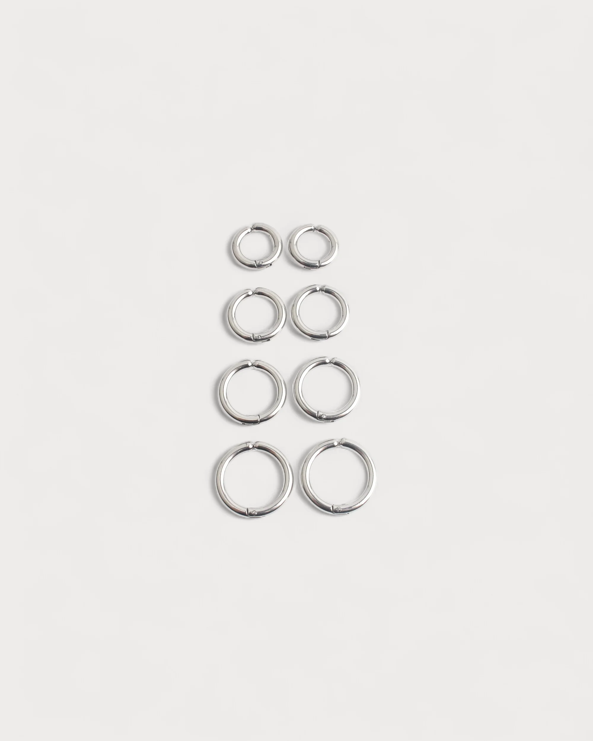Basic - Earrings - Clip On - Stainless Steel - Image 9