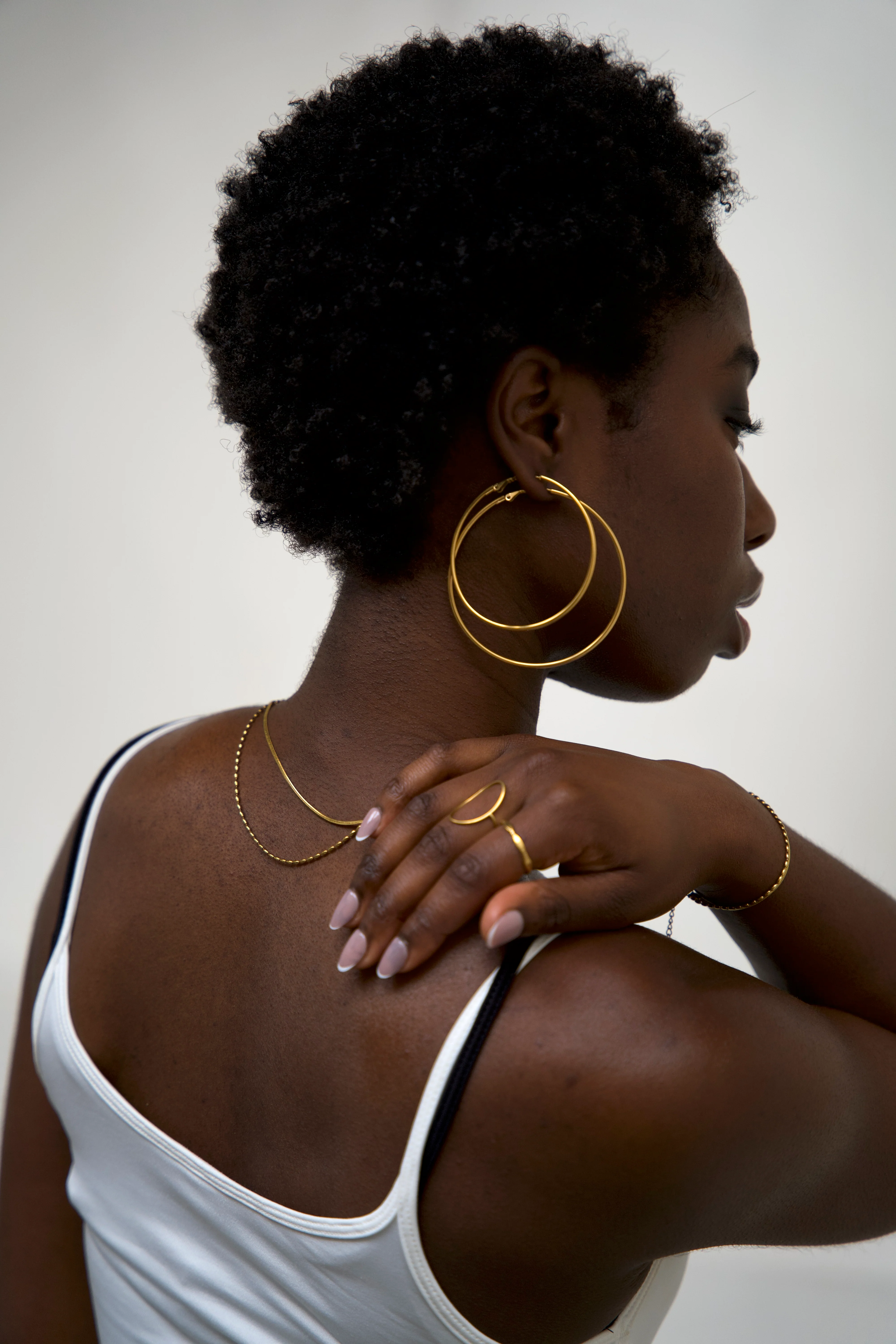 Basic hoops - Earrings - Stainless Steel - Image 7