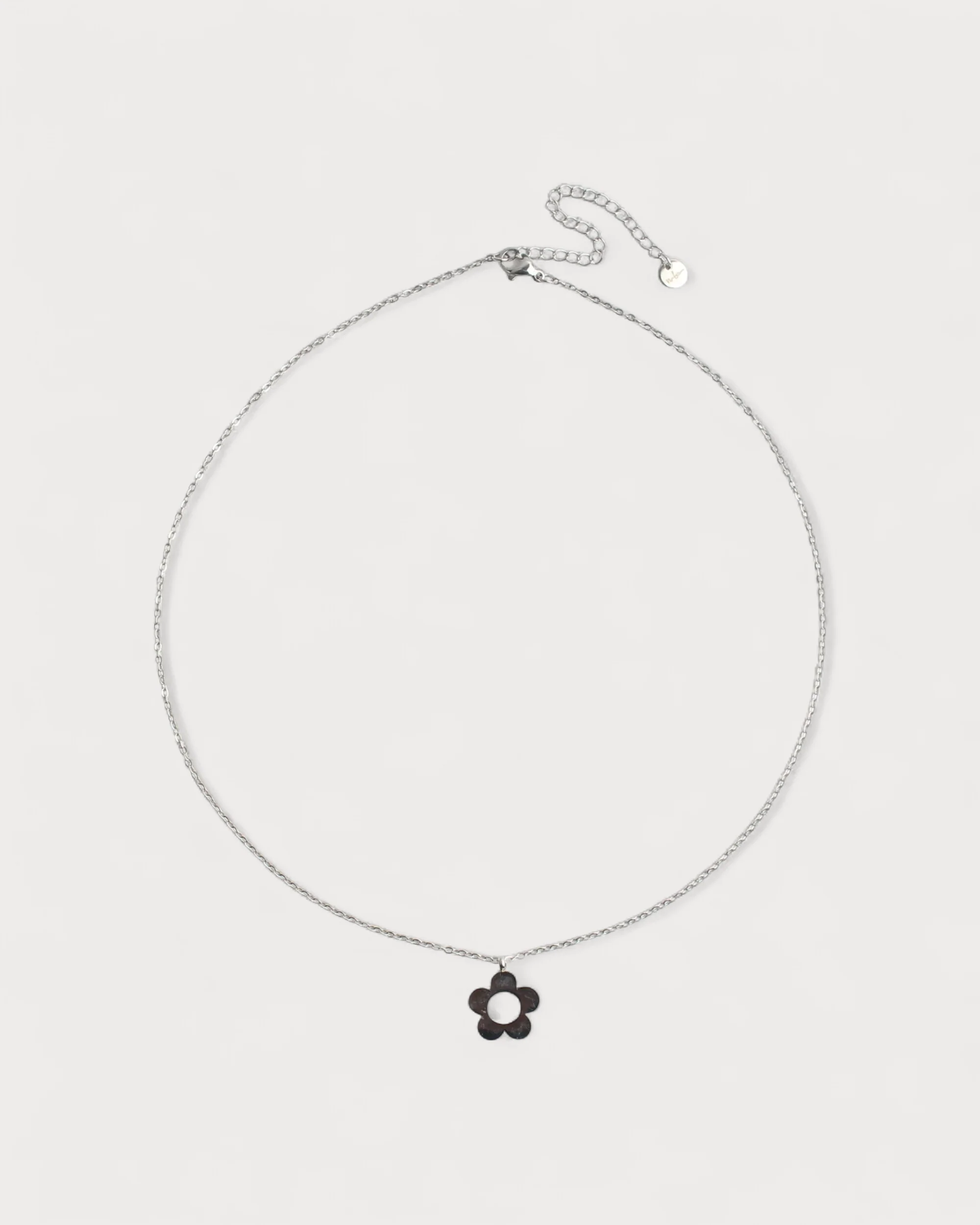 Beautiful Flower - Necklace - Stainless Steel - Image 3