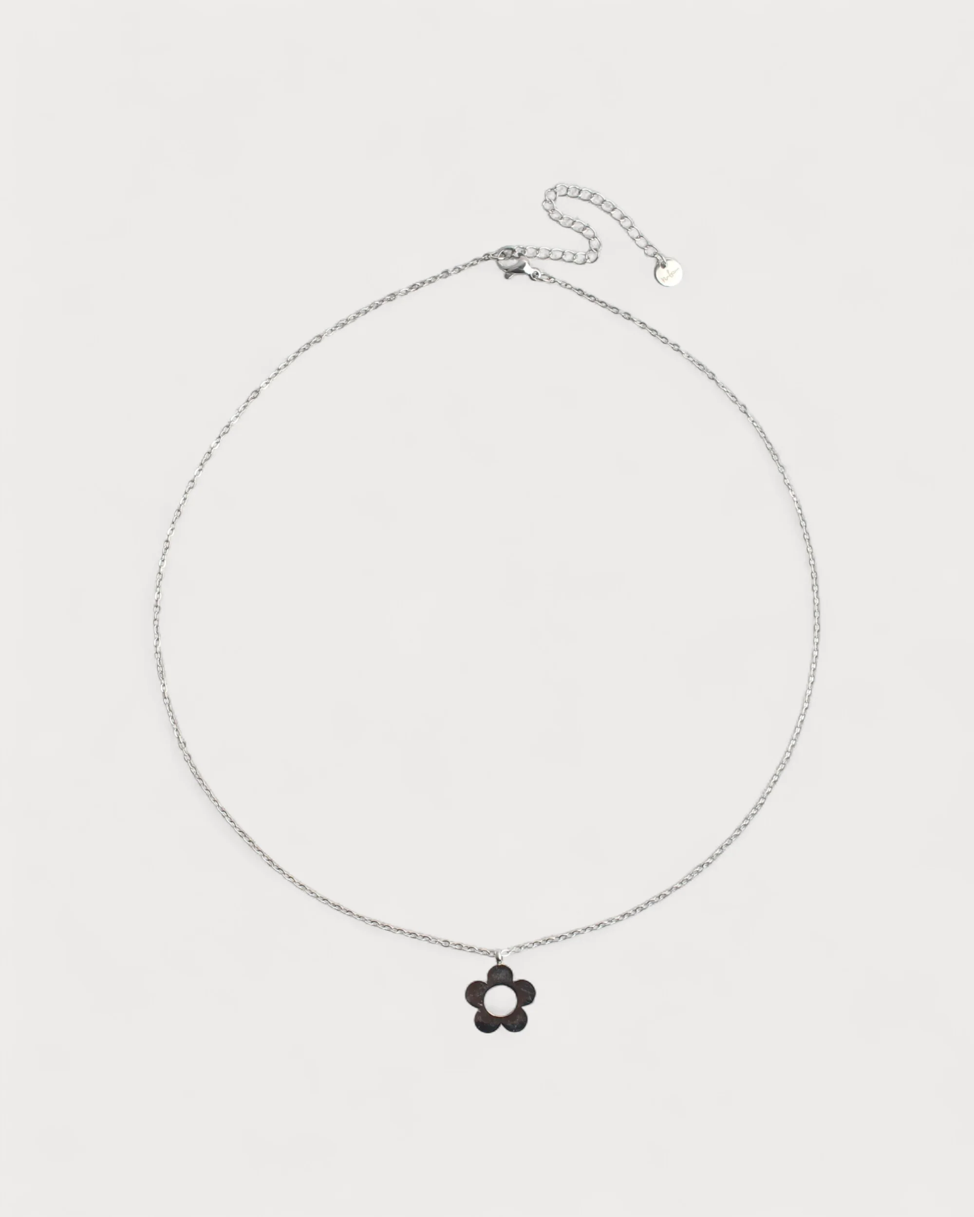 Beautiful Flower - Necklace - Stainless Steel - Image 5