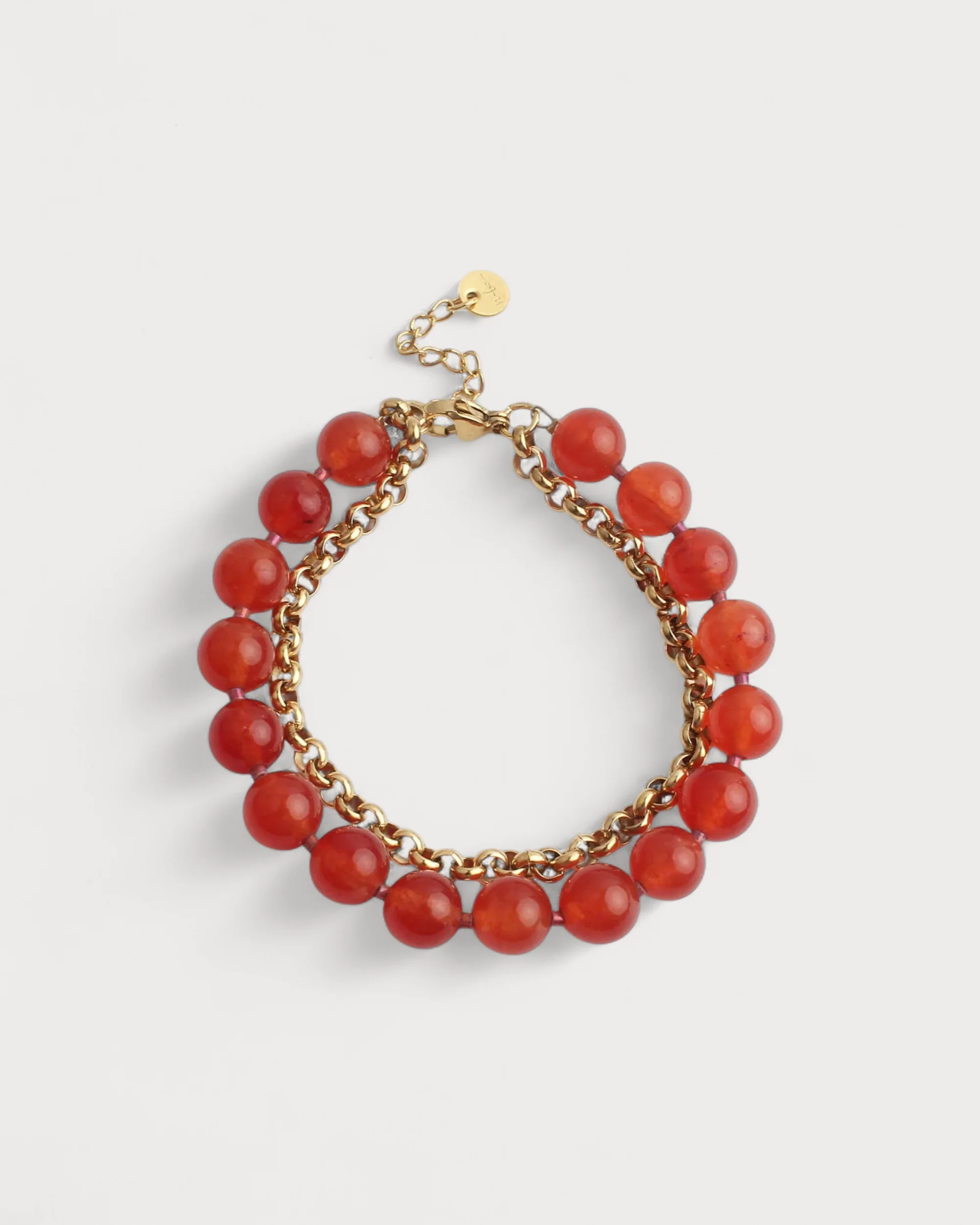 Big Stone - Bracelet - 2 Layer - Stainless Steel - Image 5