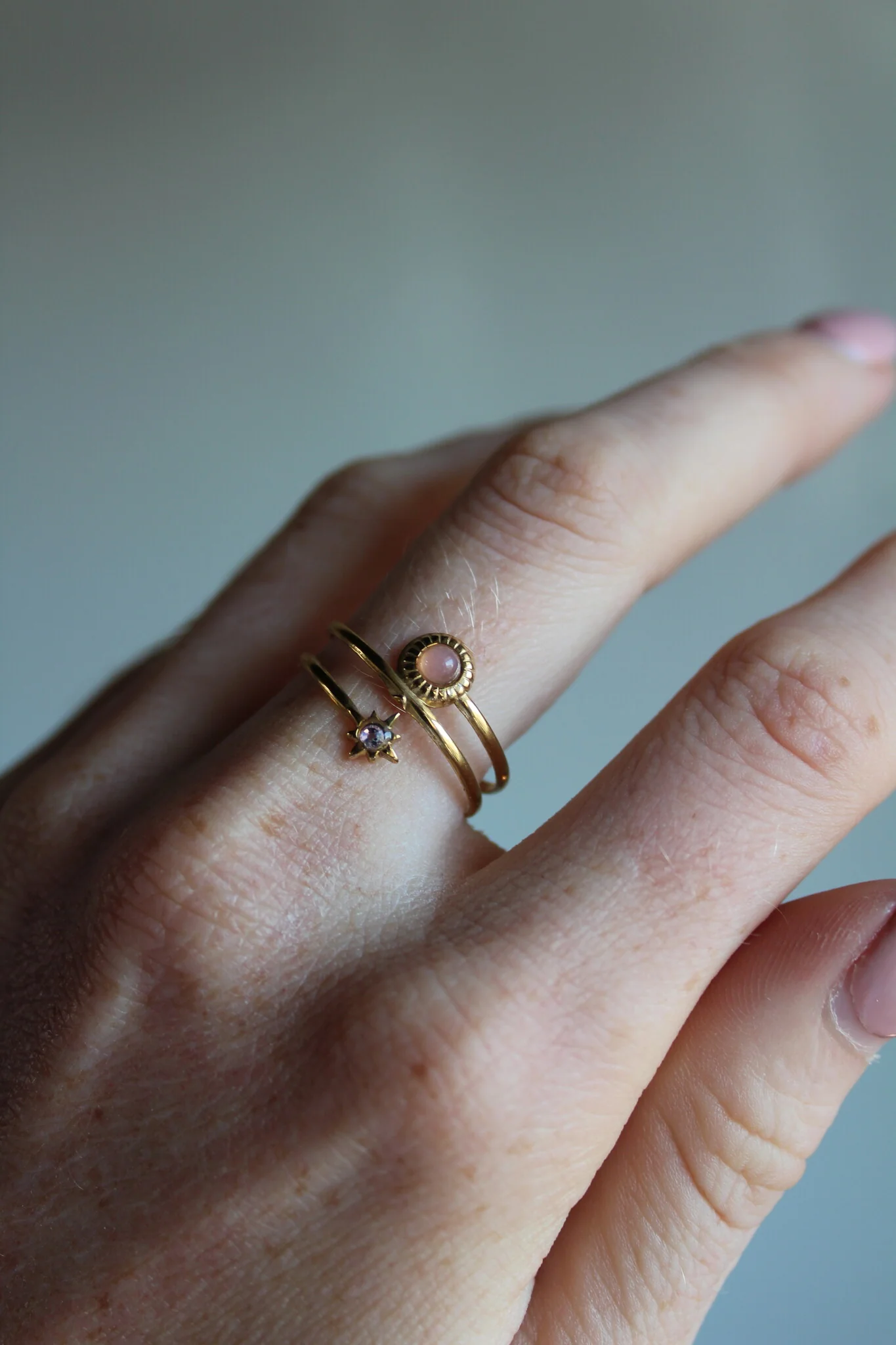 Candace - Ring - Stainless Steel - Adjustable - Image 2