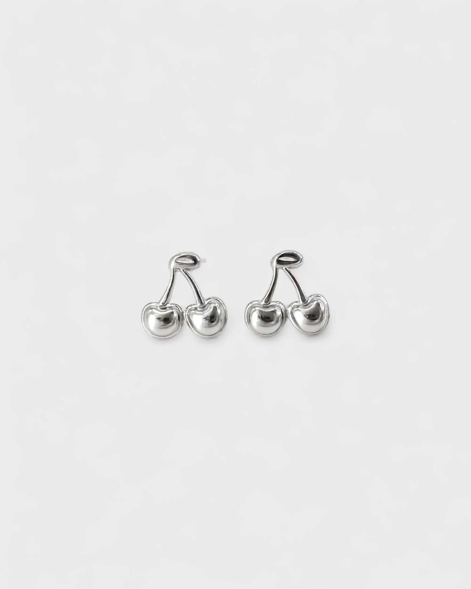 Cherry on top - Studs - Earrings - Gold - Image 3