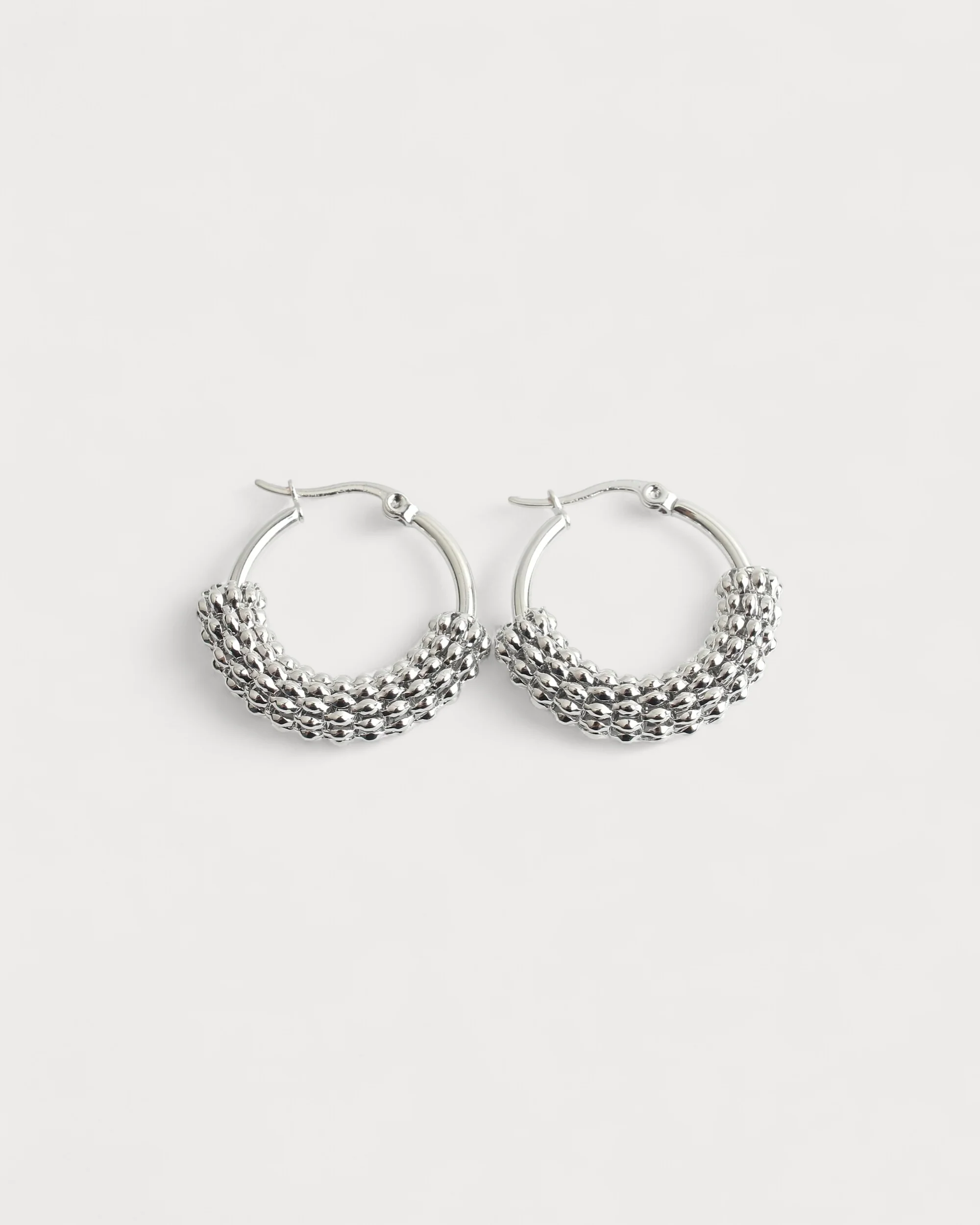 Classy Hoops - Earrings - Stainless Steel - Image 4