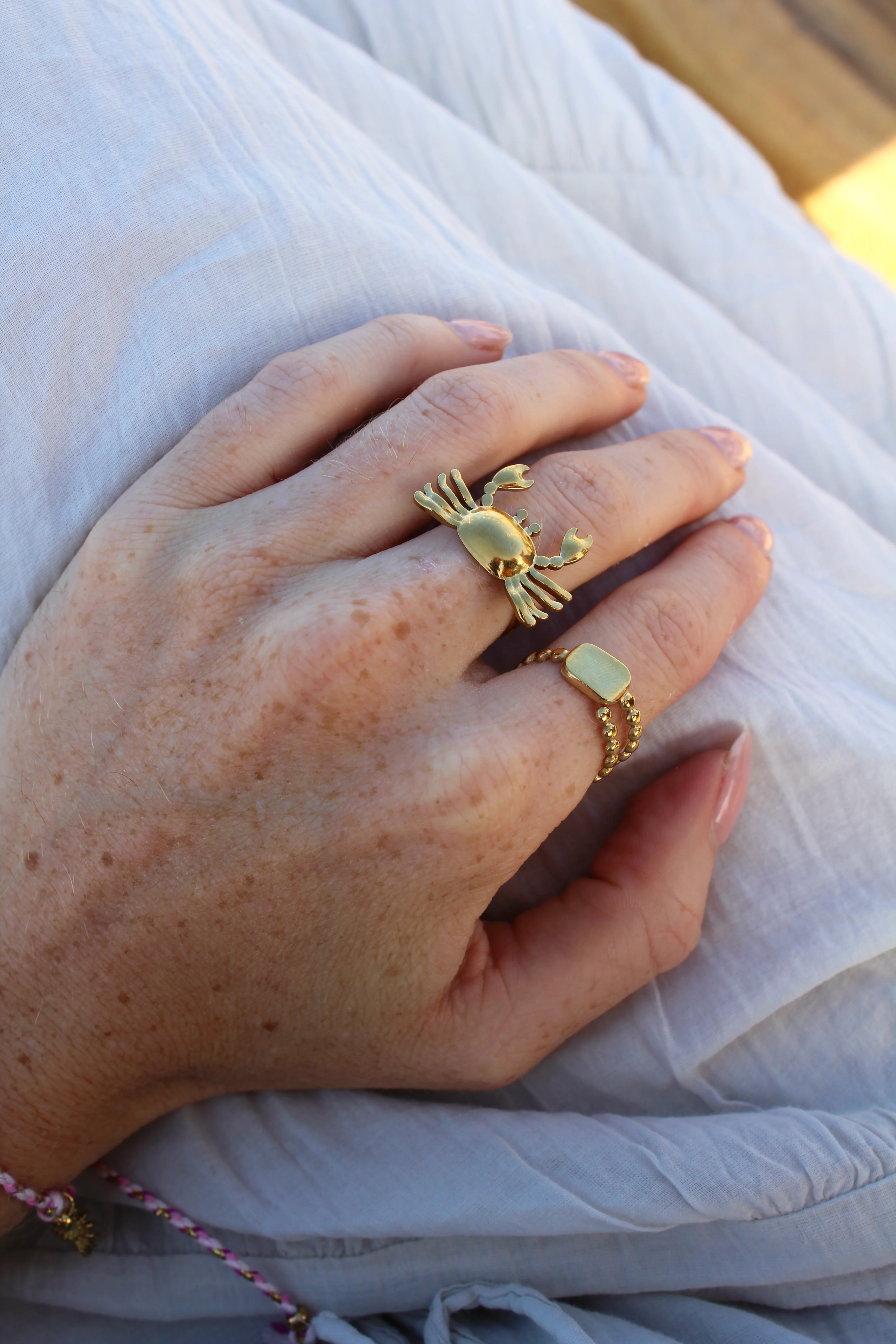 Crabby - Ring - Stainless Steel - Adjustable - Image 5