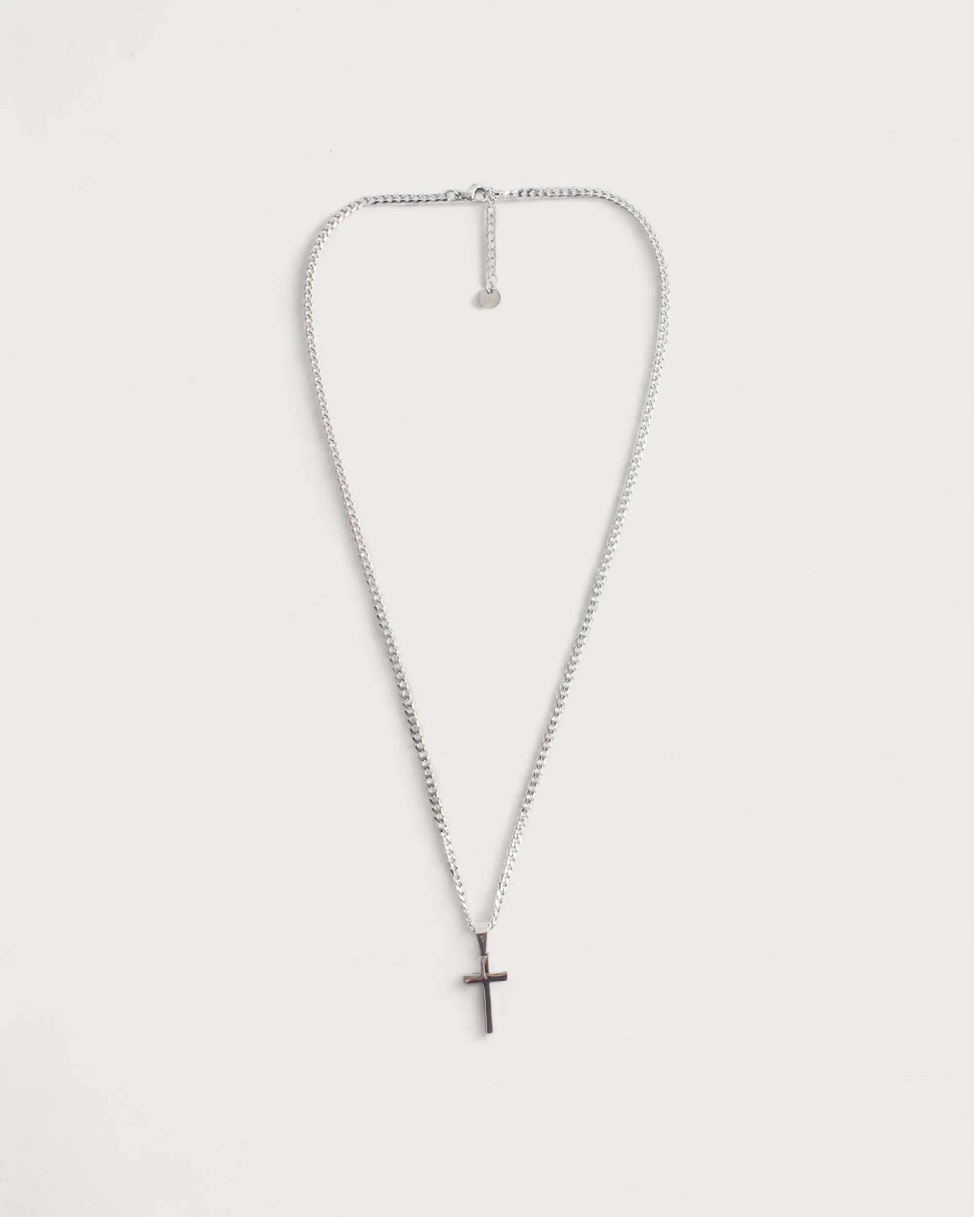 Cross - Necklace - Stainless Steel - Image 3
