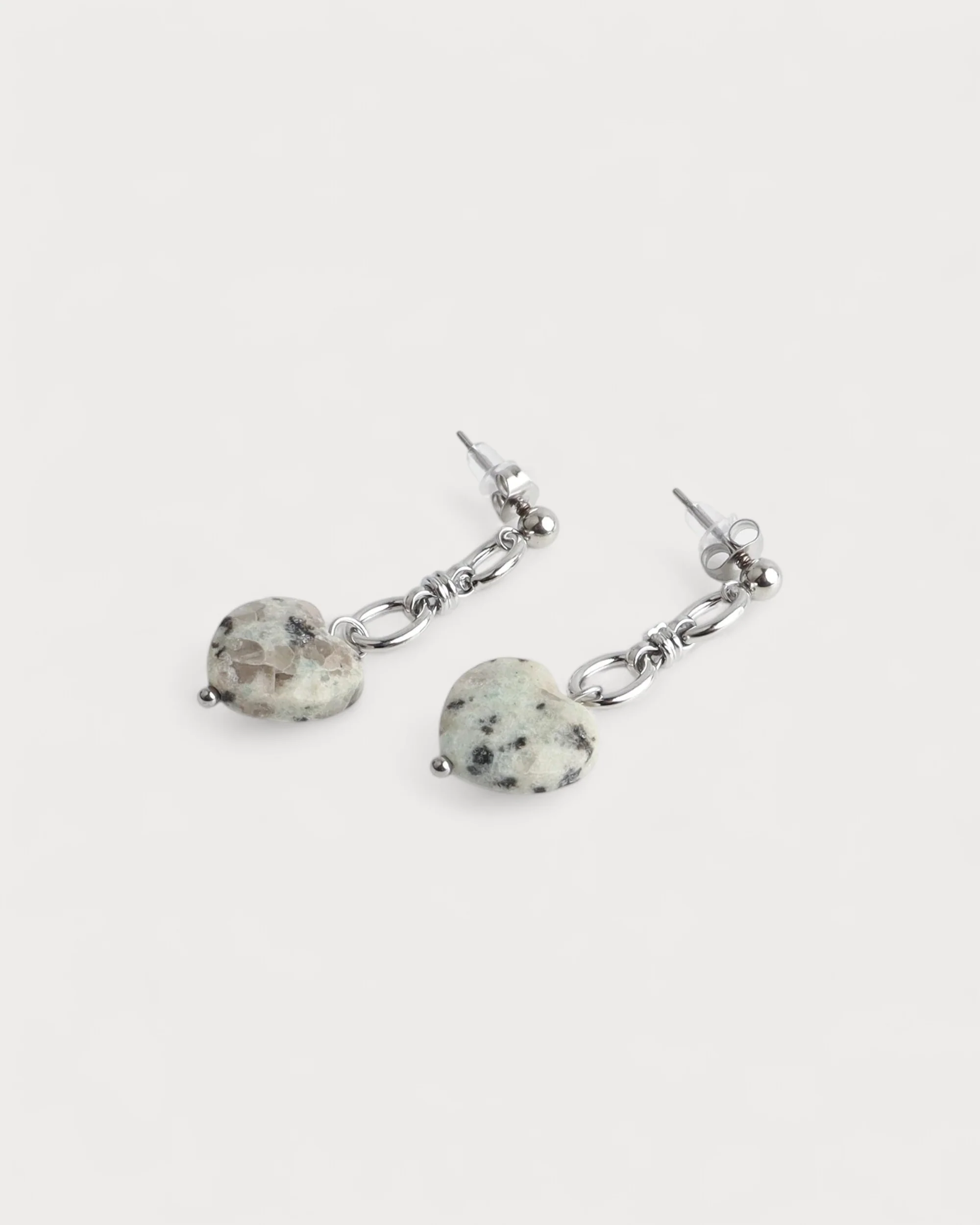 Crystel - Earrings - Natural Stone - Stainless Steel - Image 3