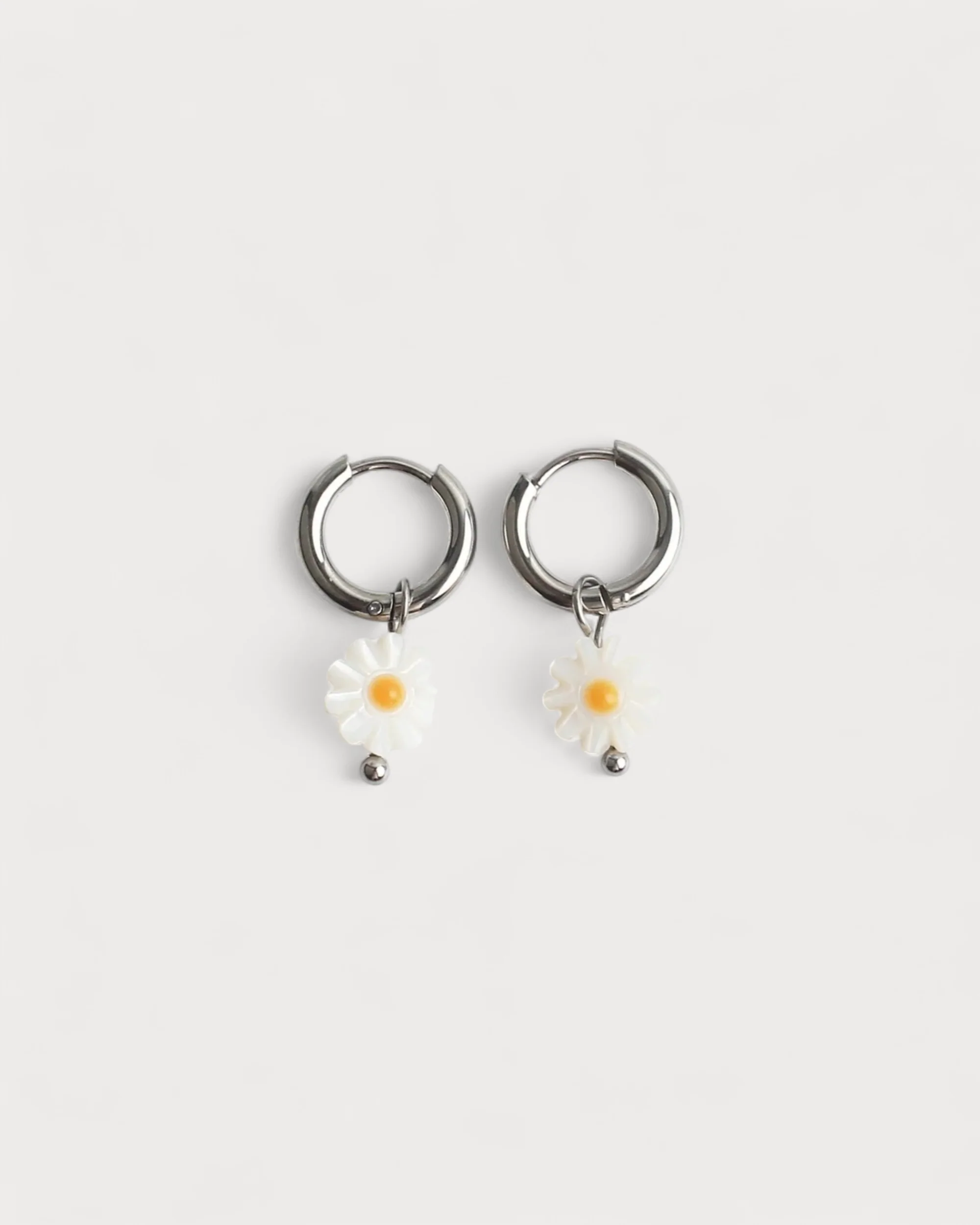 Daisy Flower - Earrings - Stainless Steel - Image 6