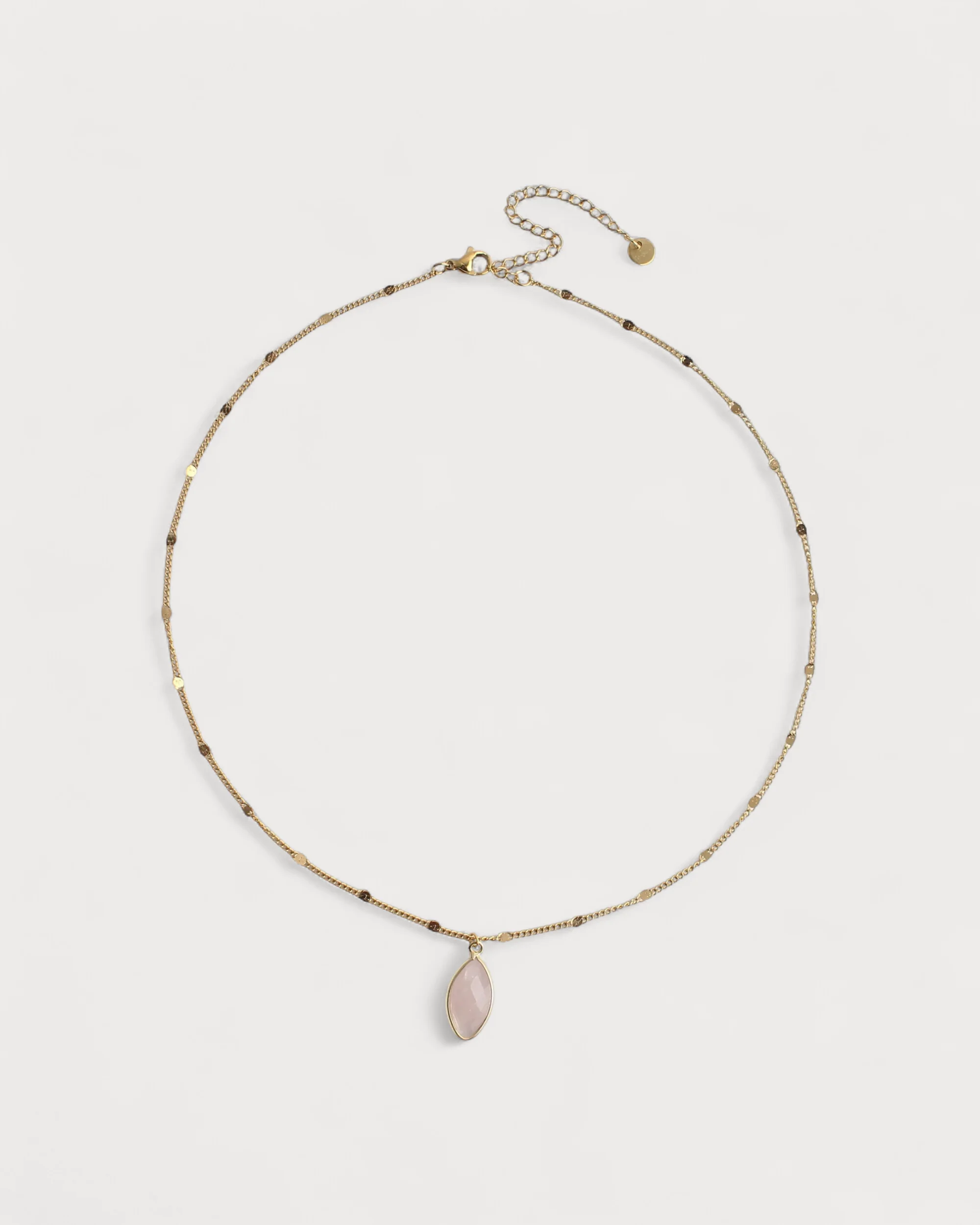 Dani - Necklace - Natural Stone- Stainless Steel - Image 11