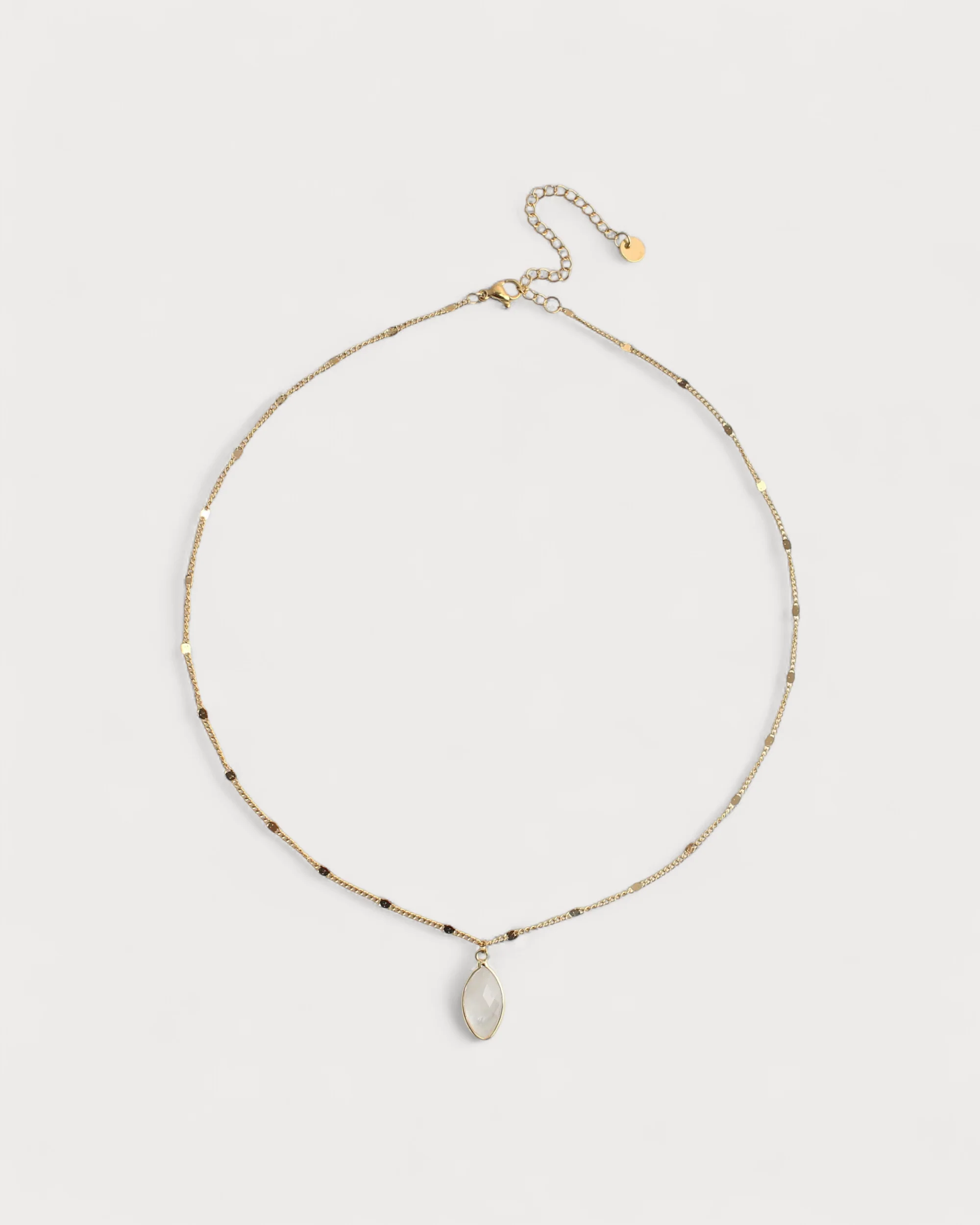 Dani - Necklace - Natural Stone- Stainless Steel - Image 13
