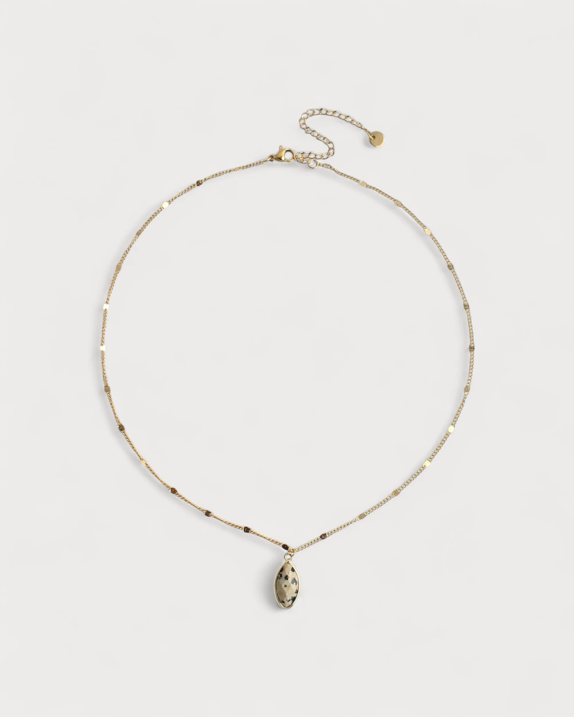 Dani - Necklace - Natural Stone- Stainless Steel - Image 7