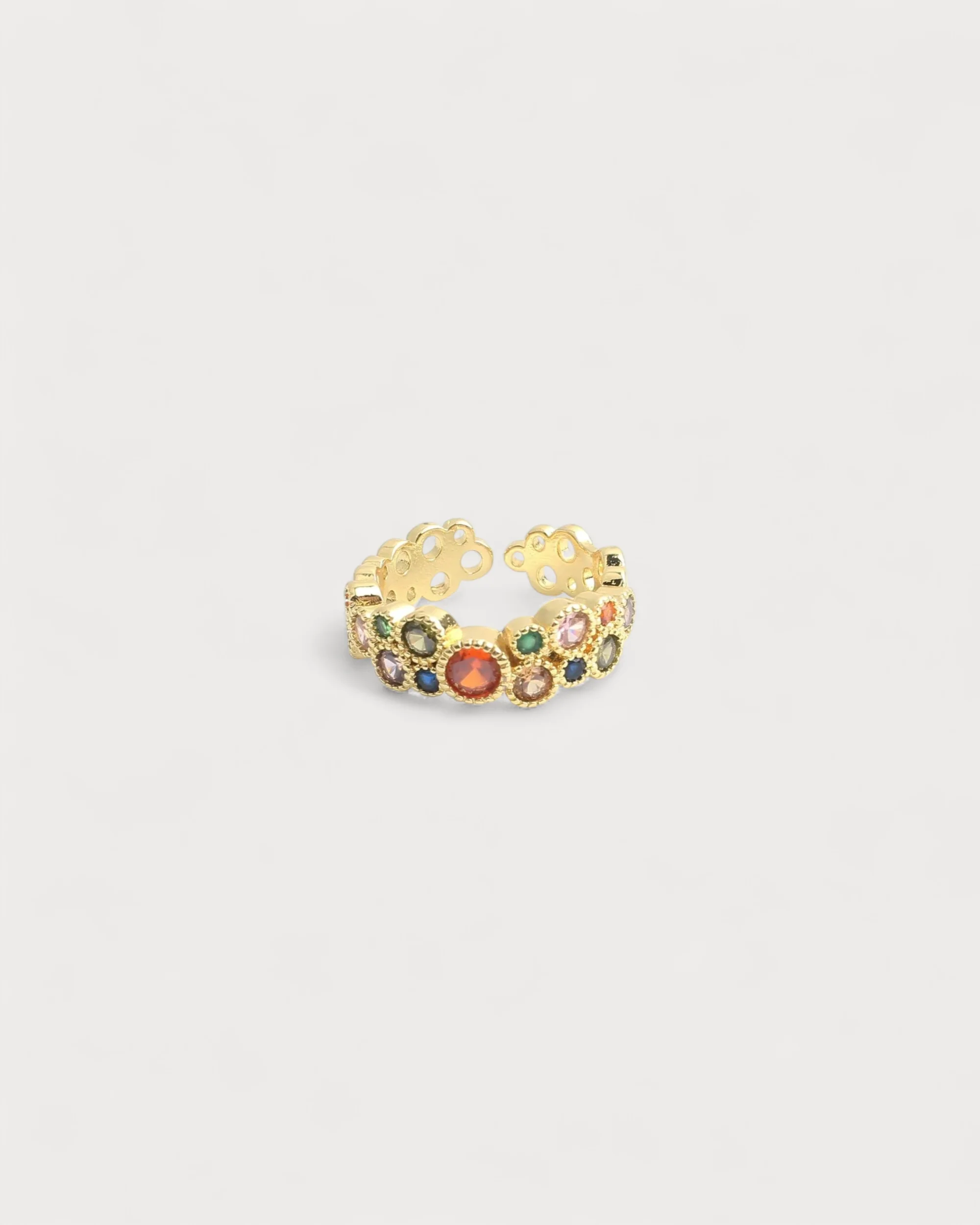 Davide - Ring - gold-plated