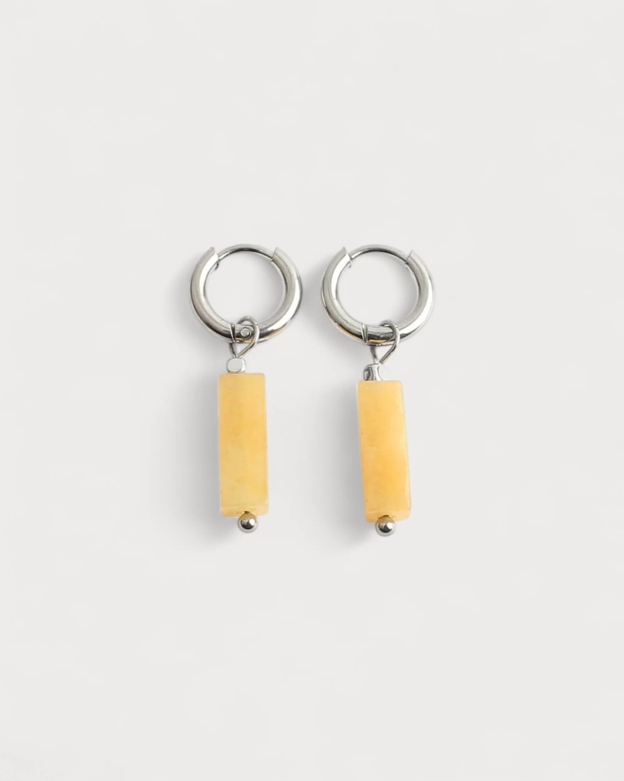 Dora - Earrings - Natural Stone - Stainless Steel - Image 33