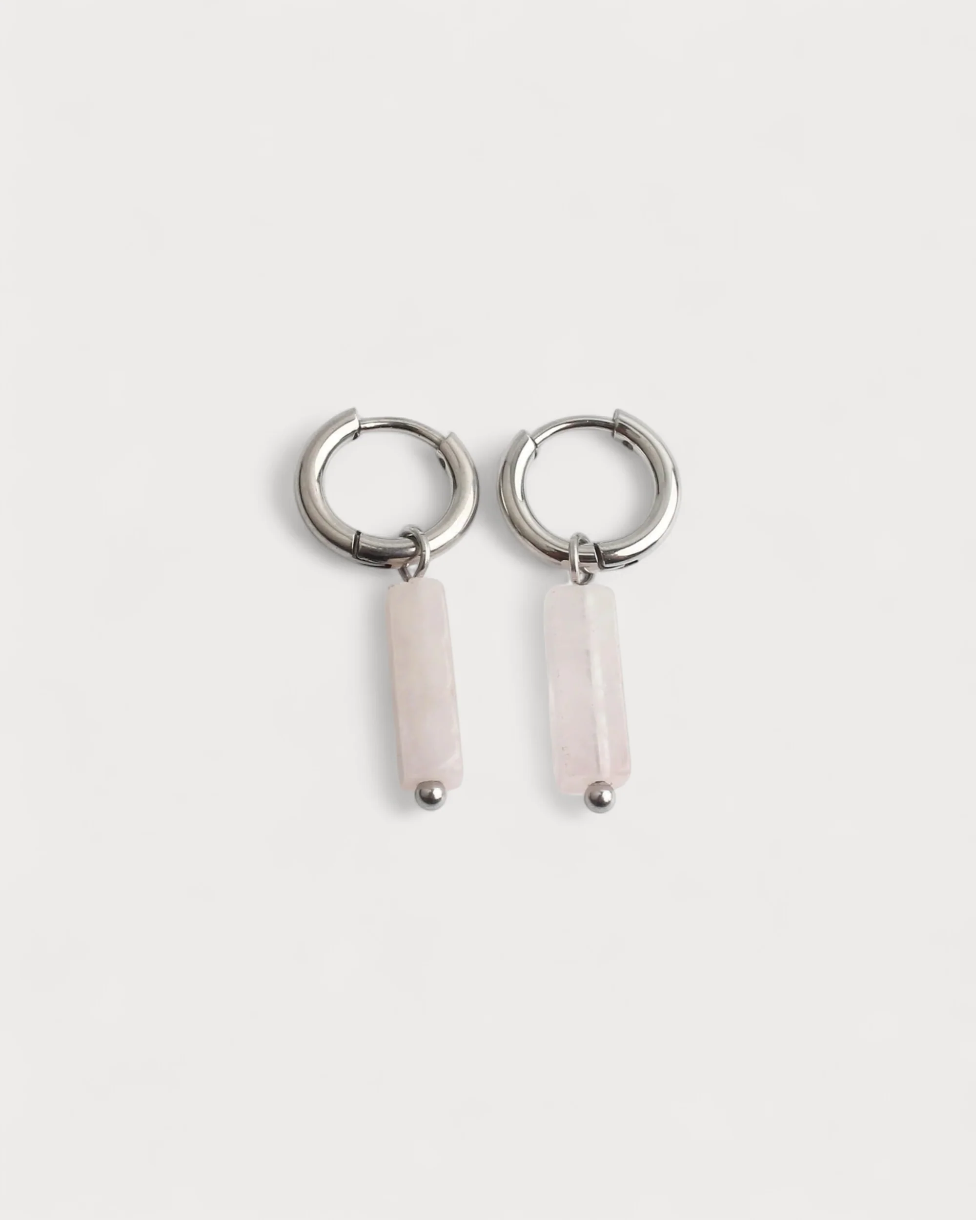Dora - Earrings - Natural Stone - Stainless Steel - Image 7