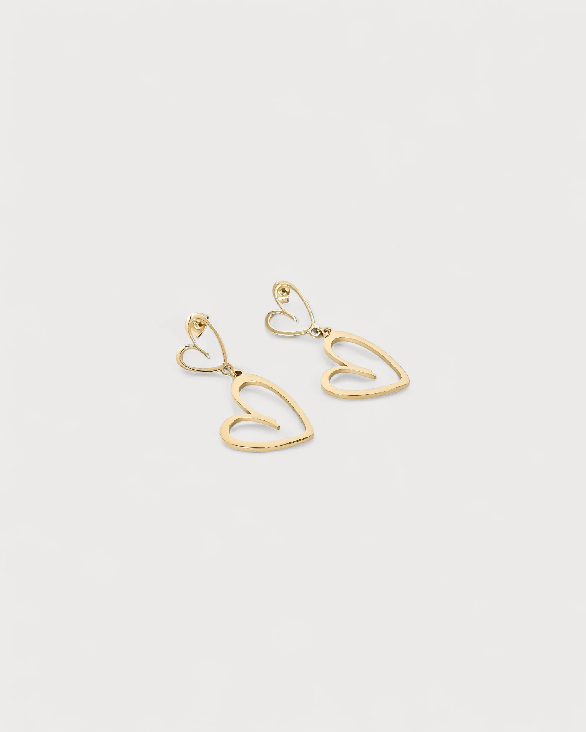Double the love - Earrings - Stainless Steel