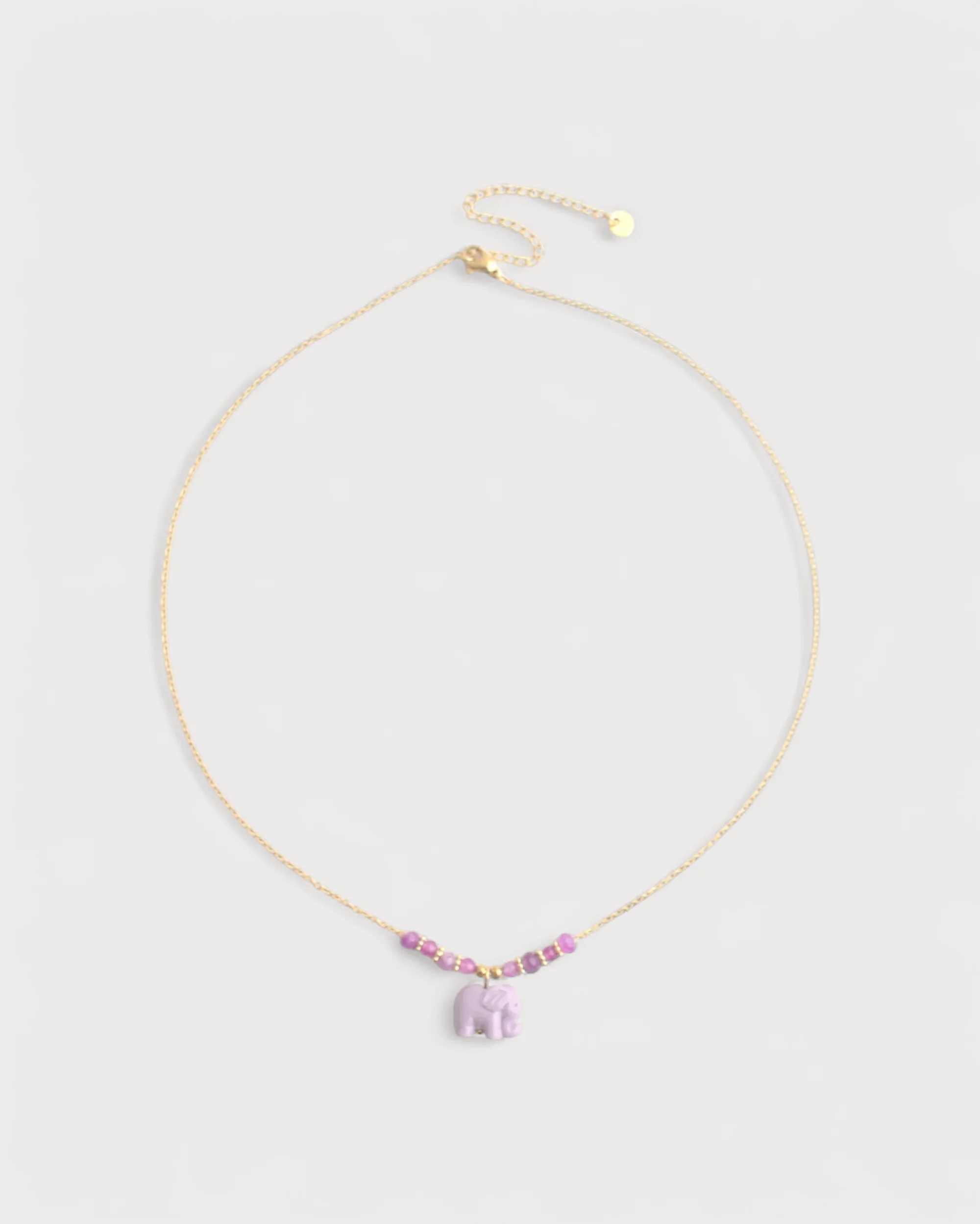 Elephant - Necklace - Stainless Steel - Image 5