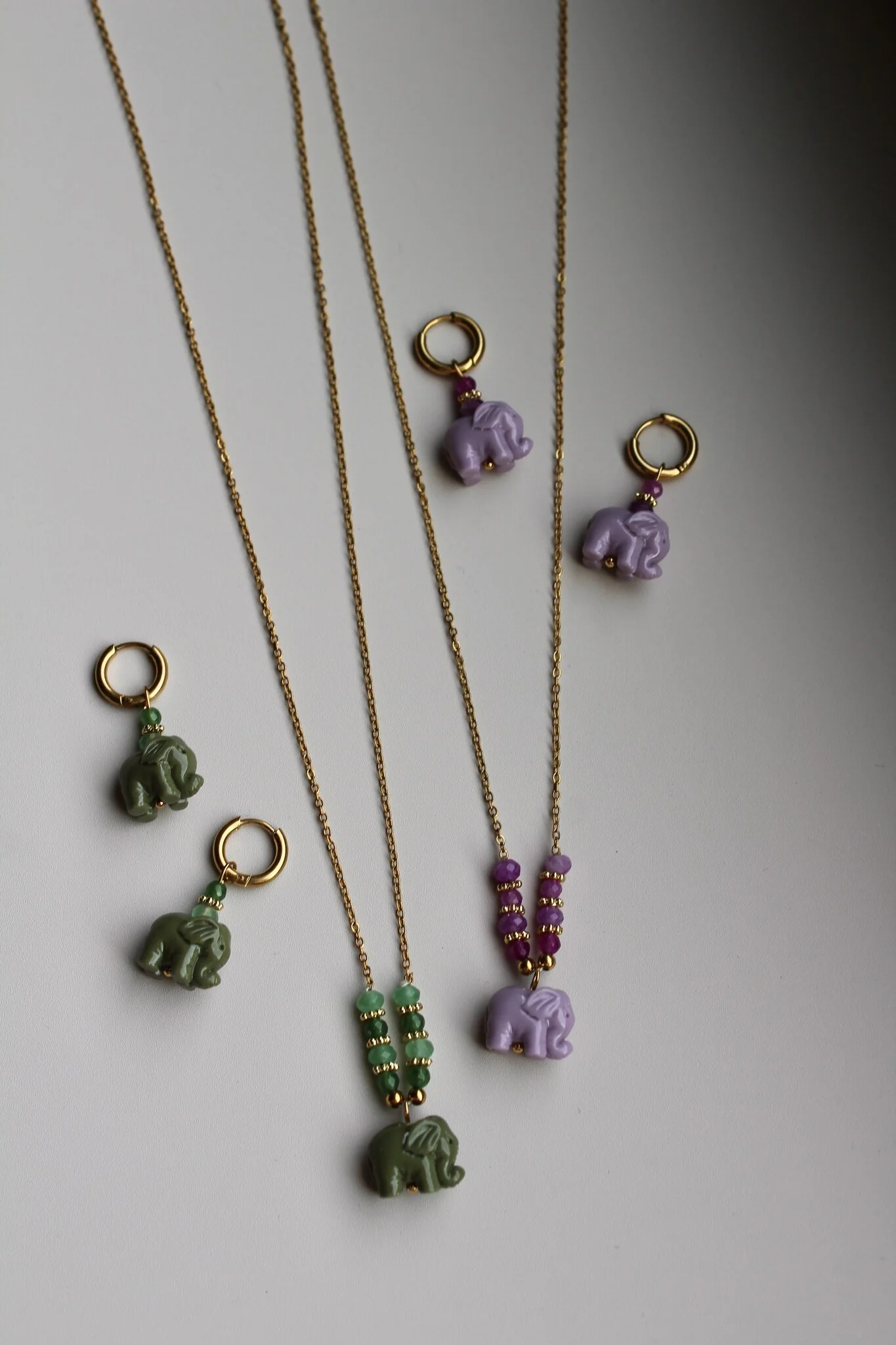 Elephant - Necklace - Stainless Steel - Image 6