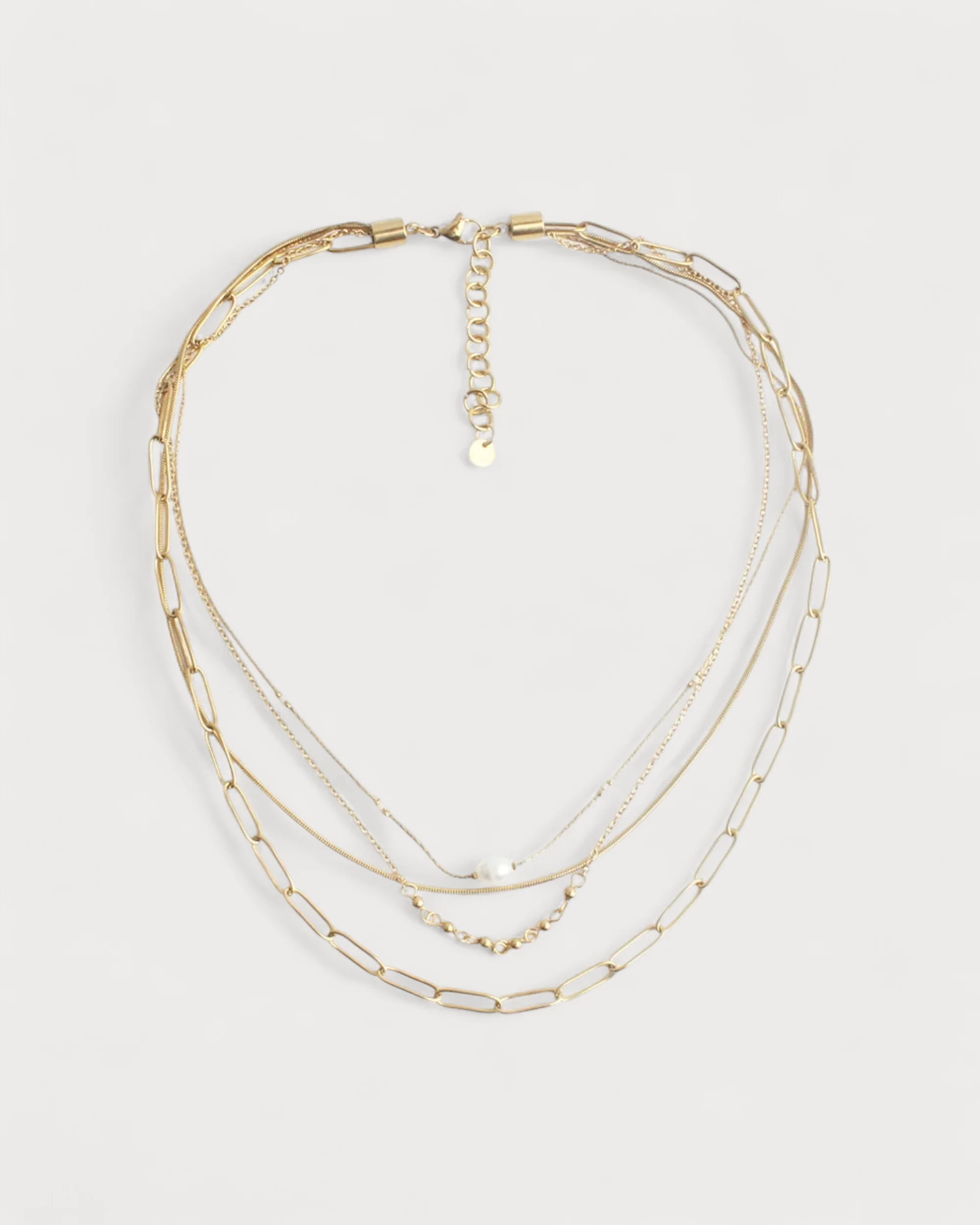 Eloise - Necklace - Natural Stone - Stainless Steel - Image 11