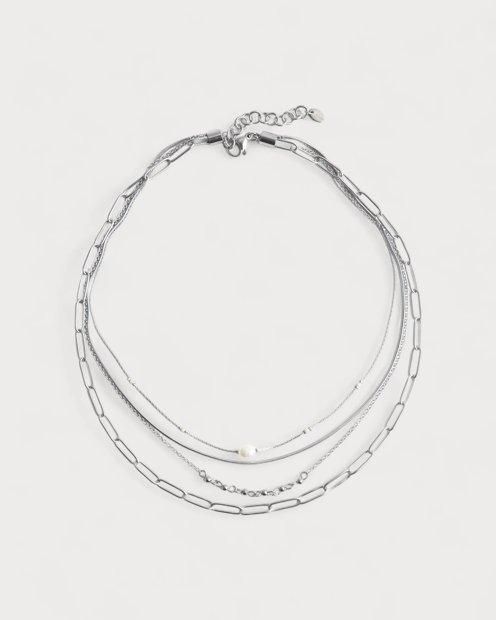 Eloise - Necklace - Natural Stone - Stainless Steel - Image 3