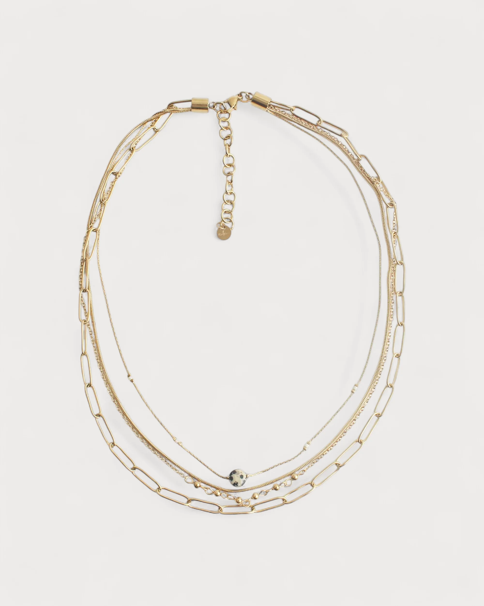 Eloise - Necklace - Natural Stone - Stainless Steel - Image 6