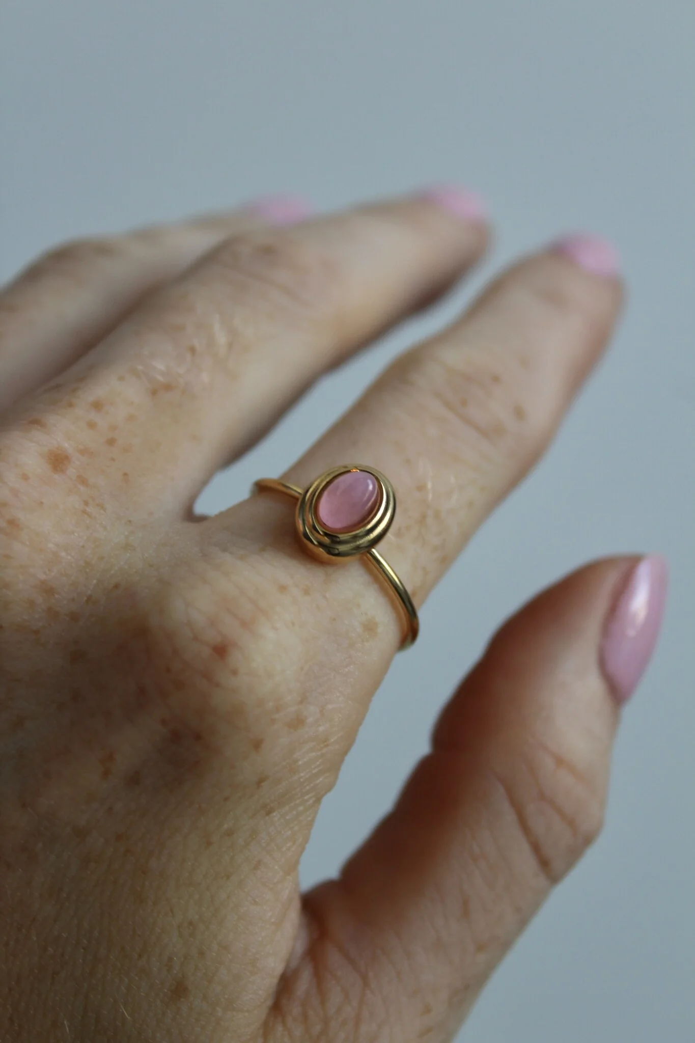 Ema - Ring - Stainless Steel - Adjustable - Image 2
