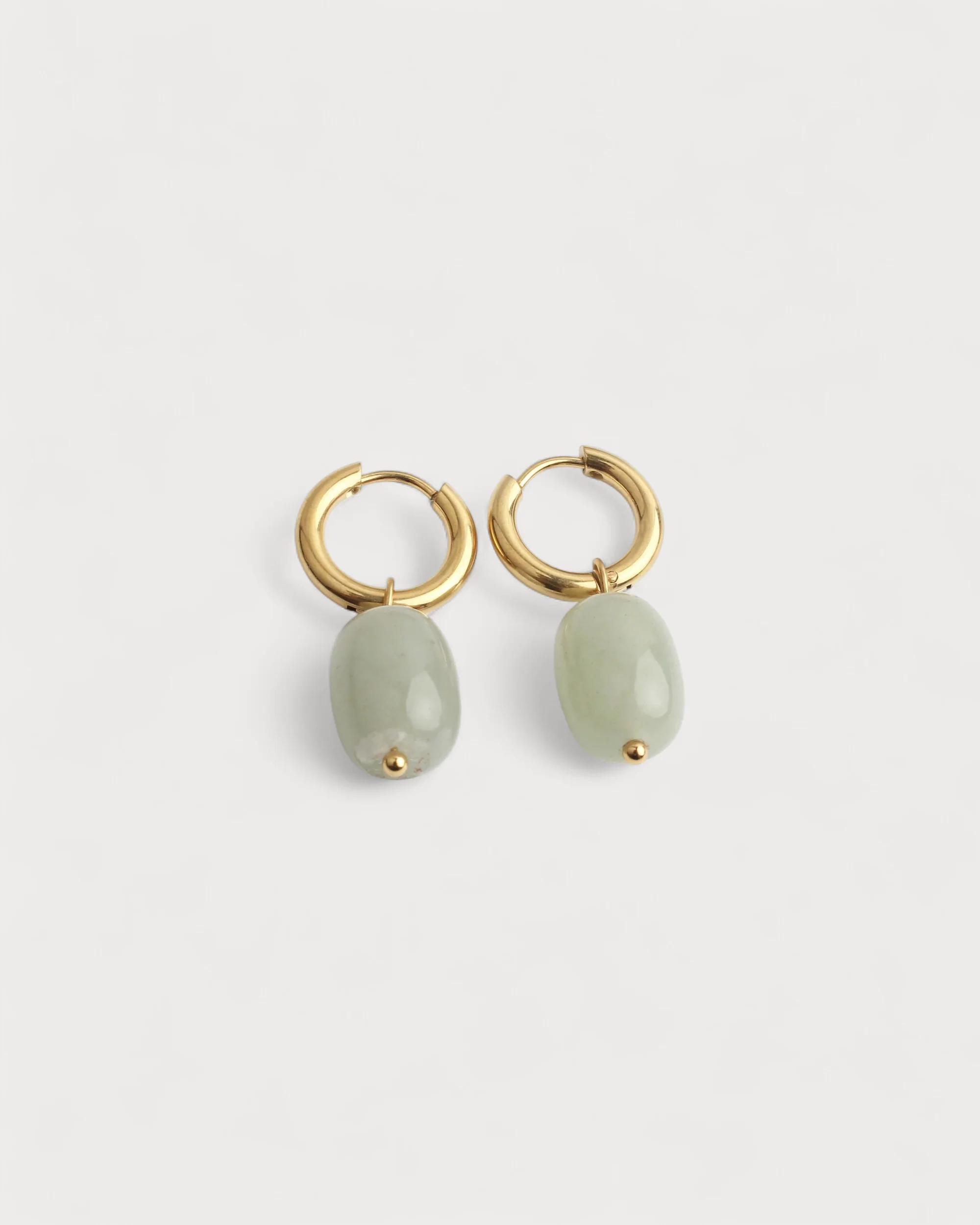 Felicia - Earrings - Natural Stone - Stainless Steel
