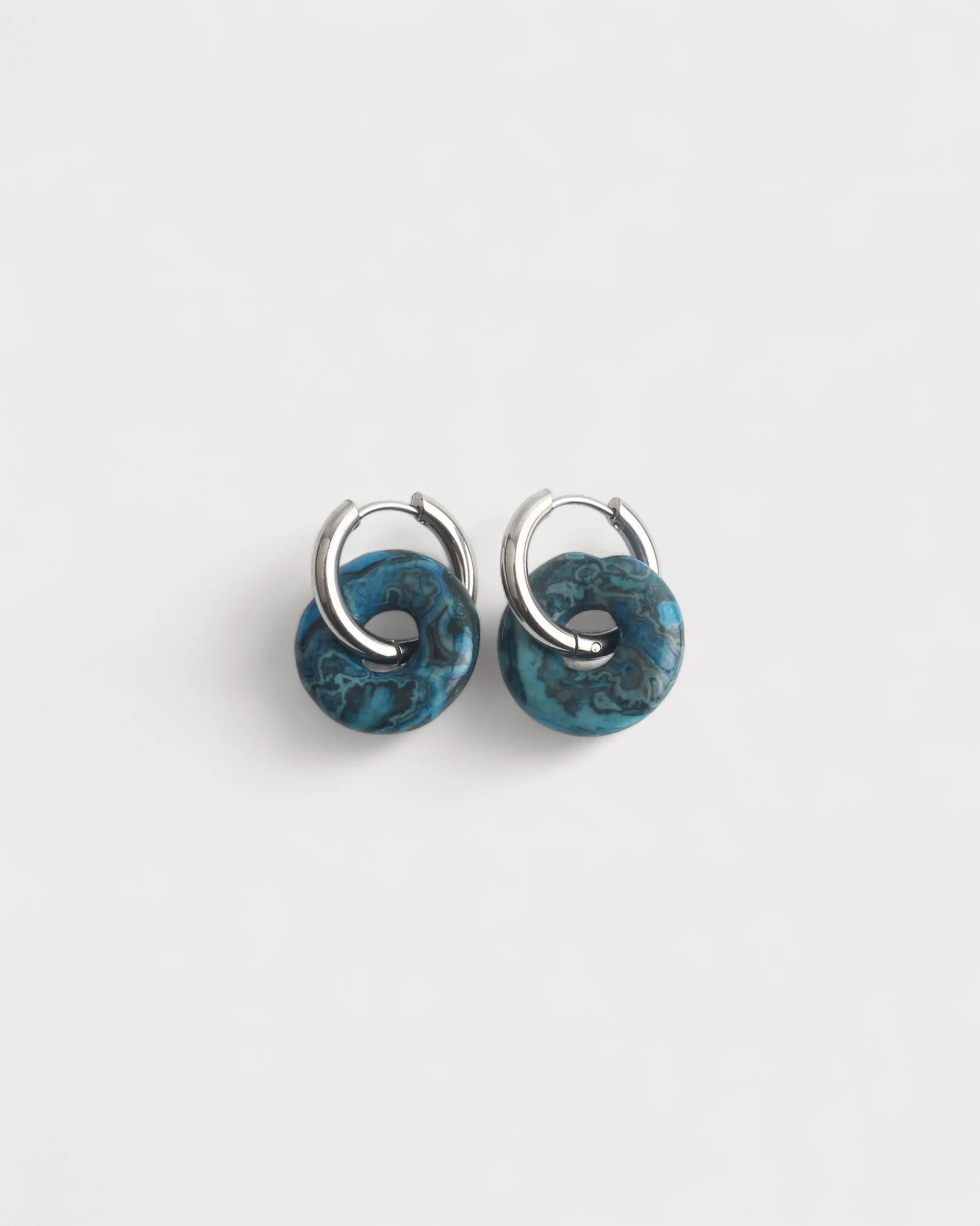 Femme - Earrings - Natural Stone - Stainless Steel - Image 8