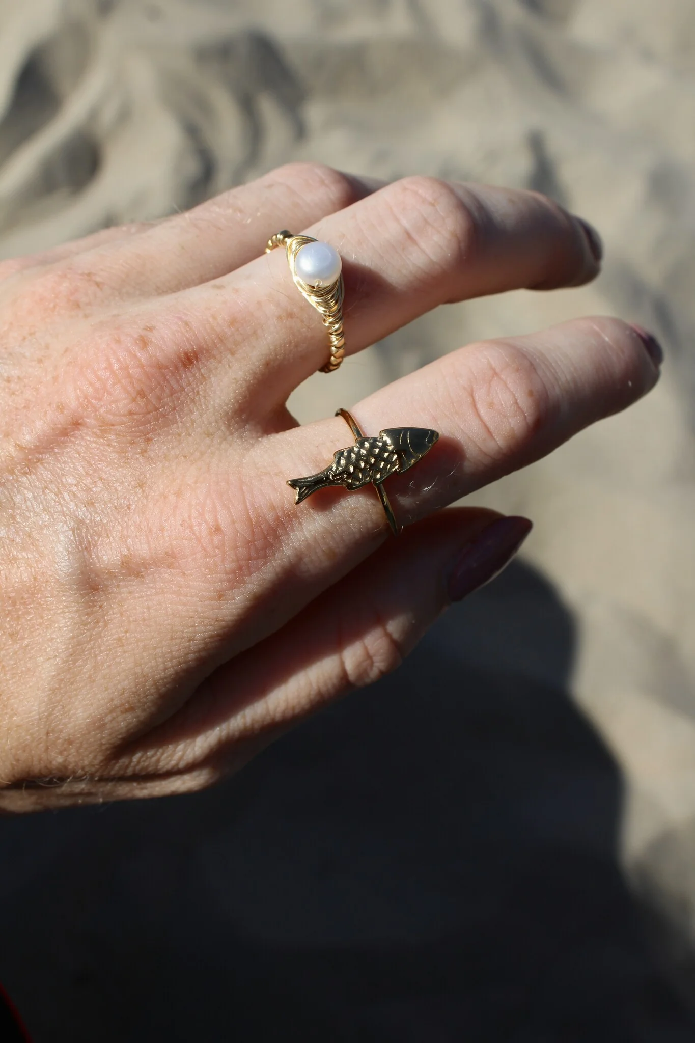 Fish - Ring - Stainless Steel - Adjustable - Image 6