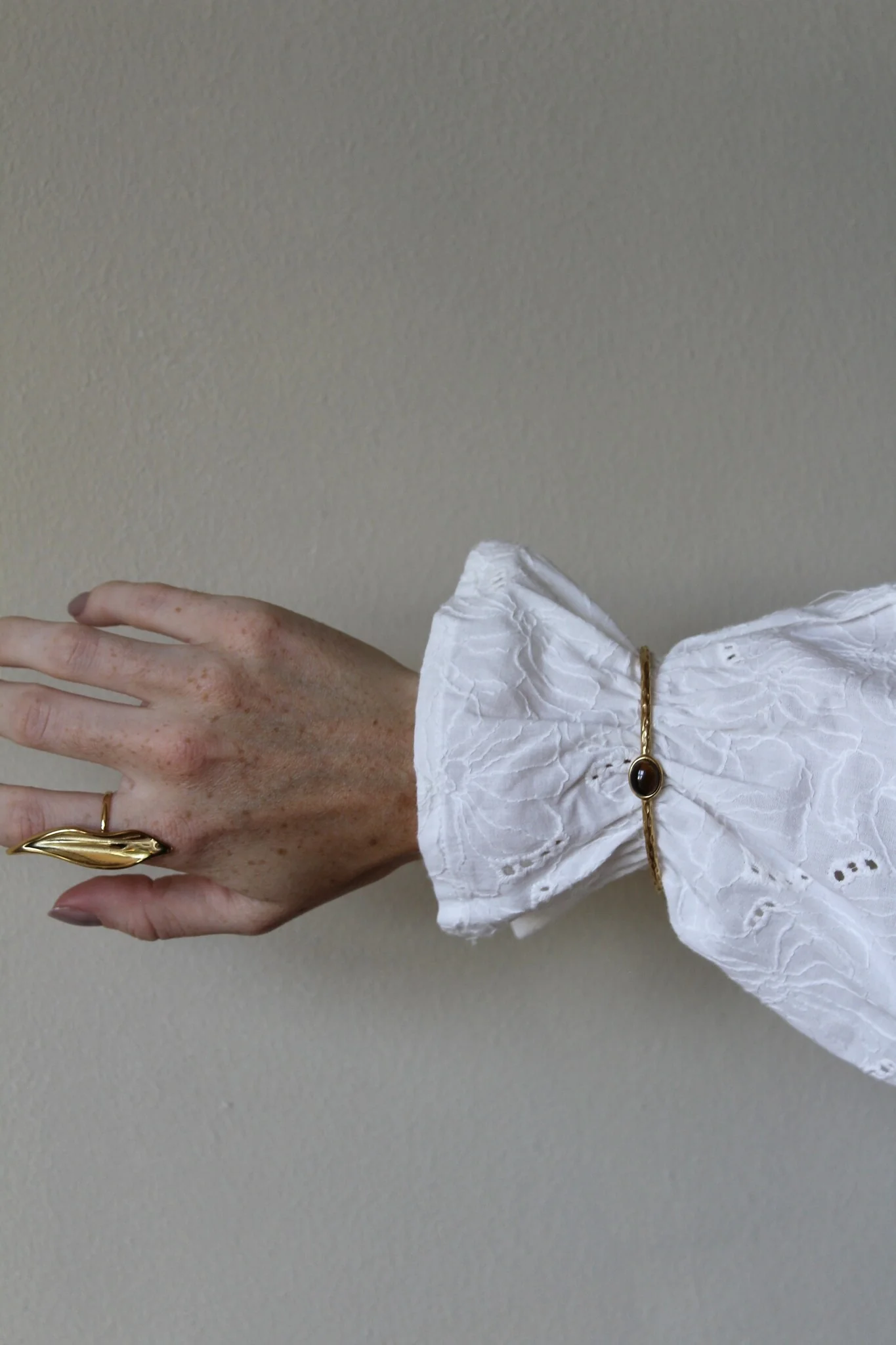 Florine - Bracelet - Natural Stone - Stainless Steel - Image 3