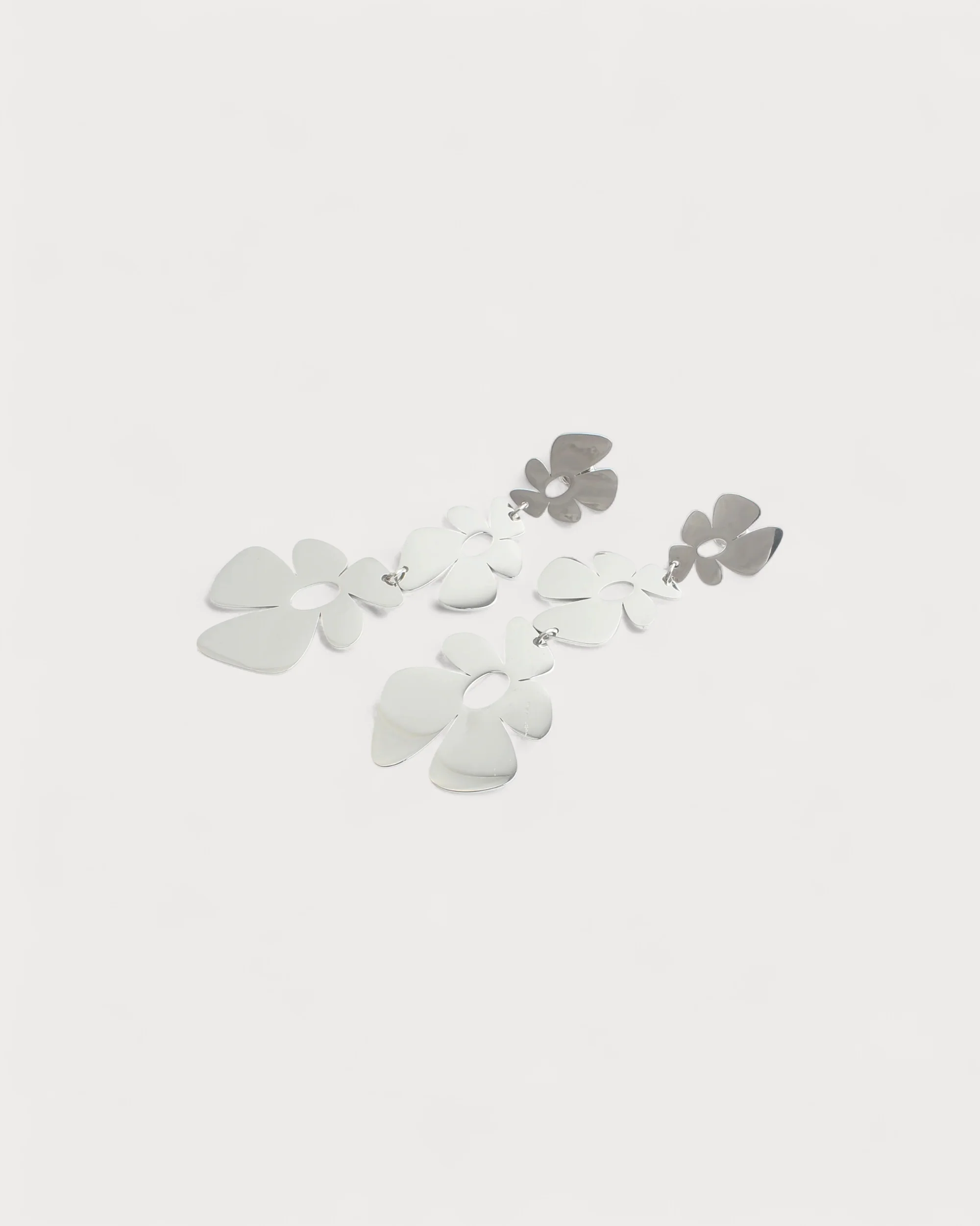 Flowers, Flowers, Flowers - Earrings - Stainless Steel - Image 2