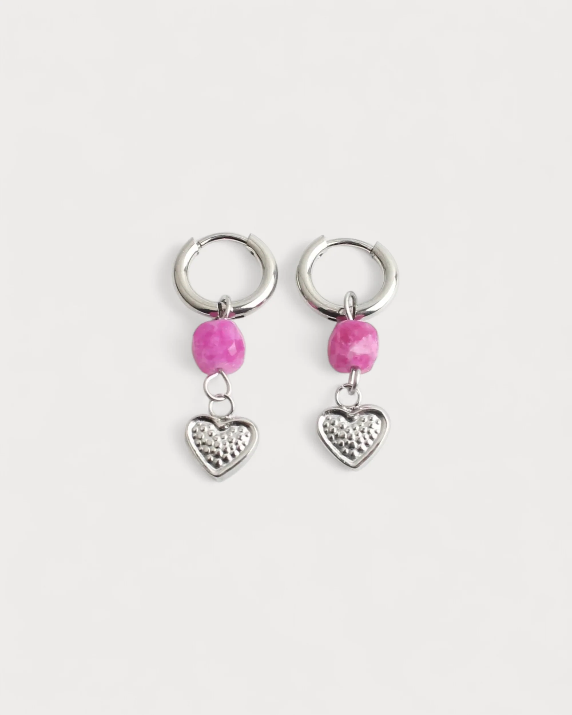 Gráinne - Earrings - Natural Stone - Stainless Steel - Image 3