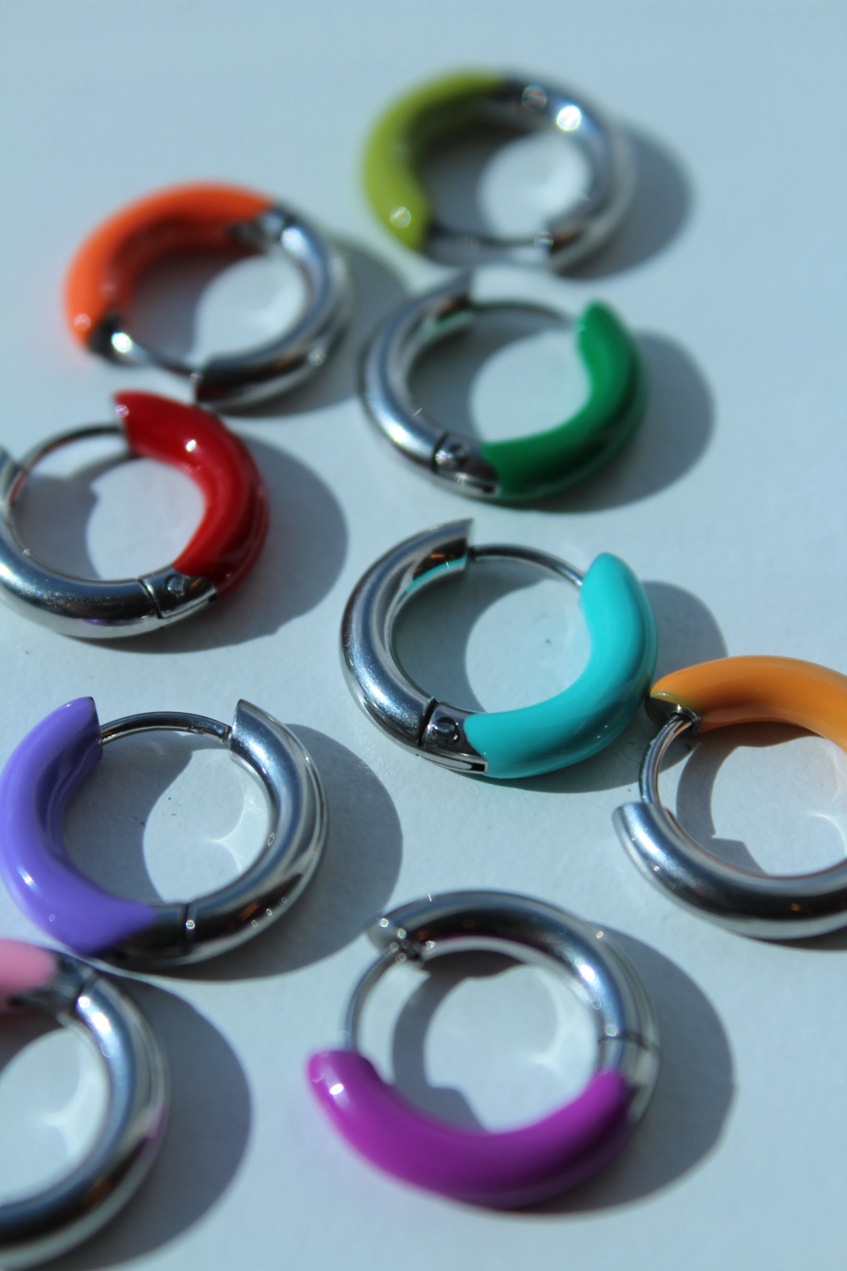 Happy Times - Earrings - Stainless Steel - Image 17