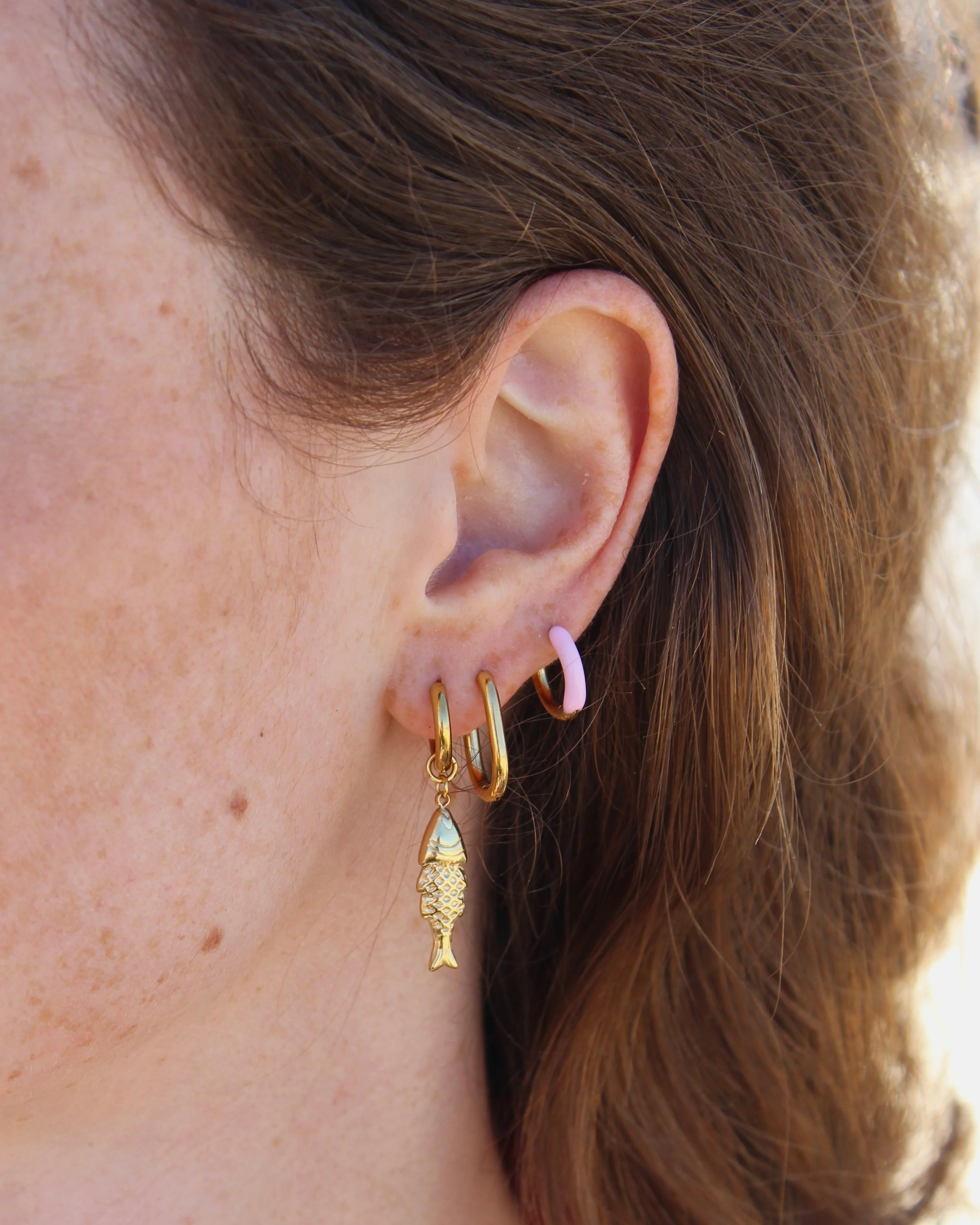 Happy Times - Earrings - Stainless Steel - Image 4