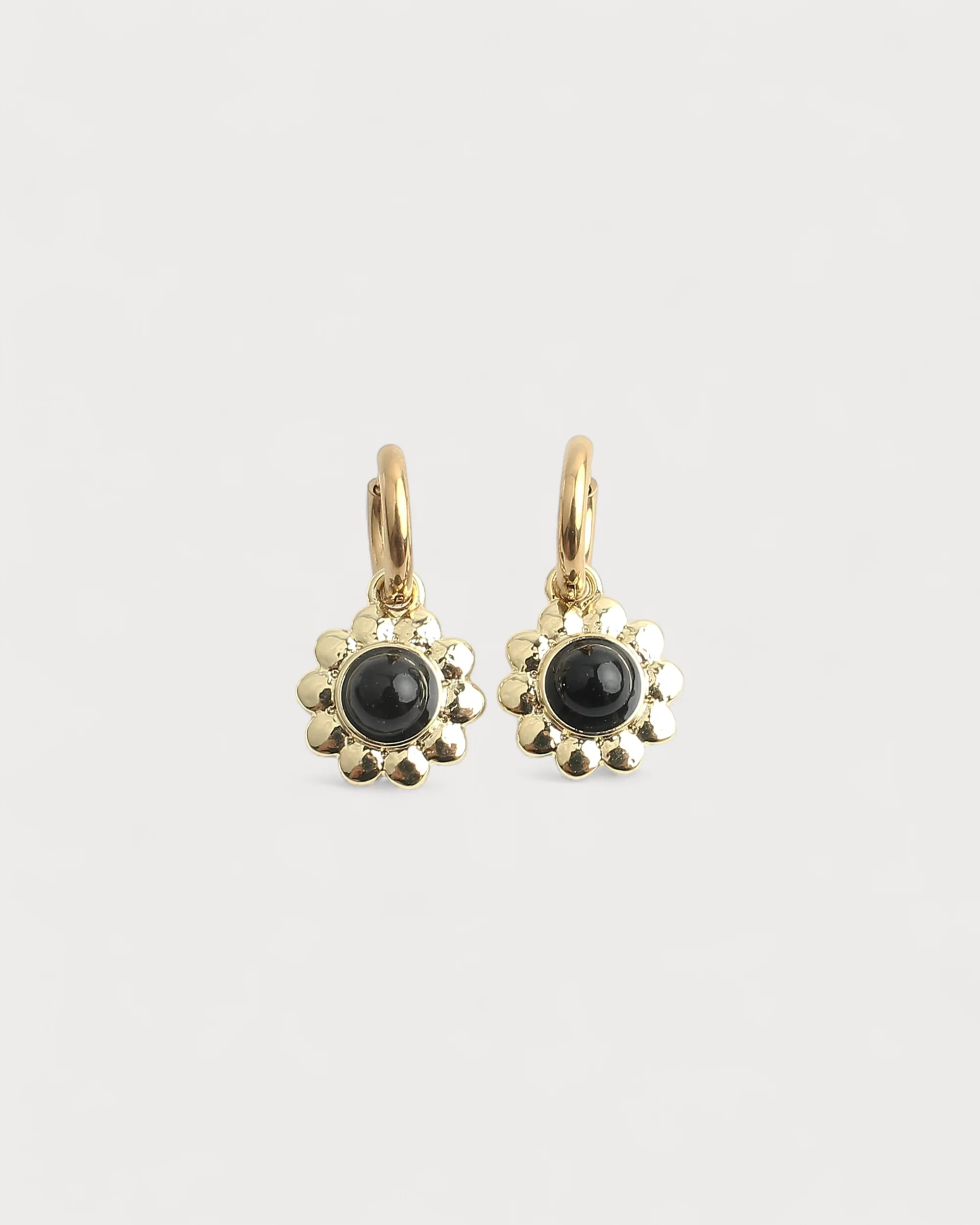Harper - Earrings - Natural Stone - Stainless Steel - Image 3