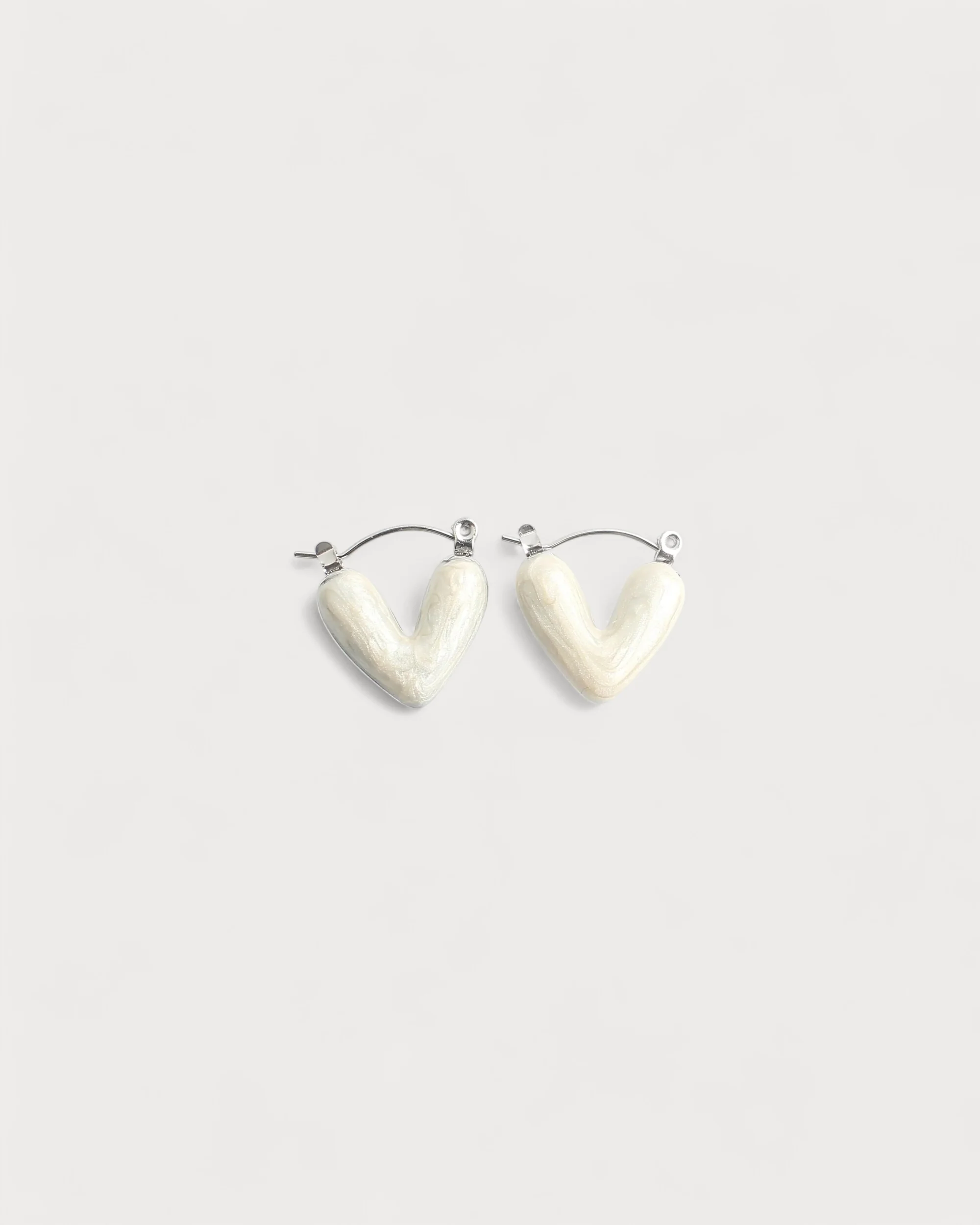 Heart - Earrings - Stainless Steel - Image 6