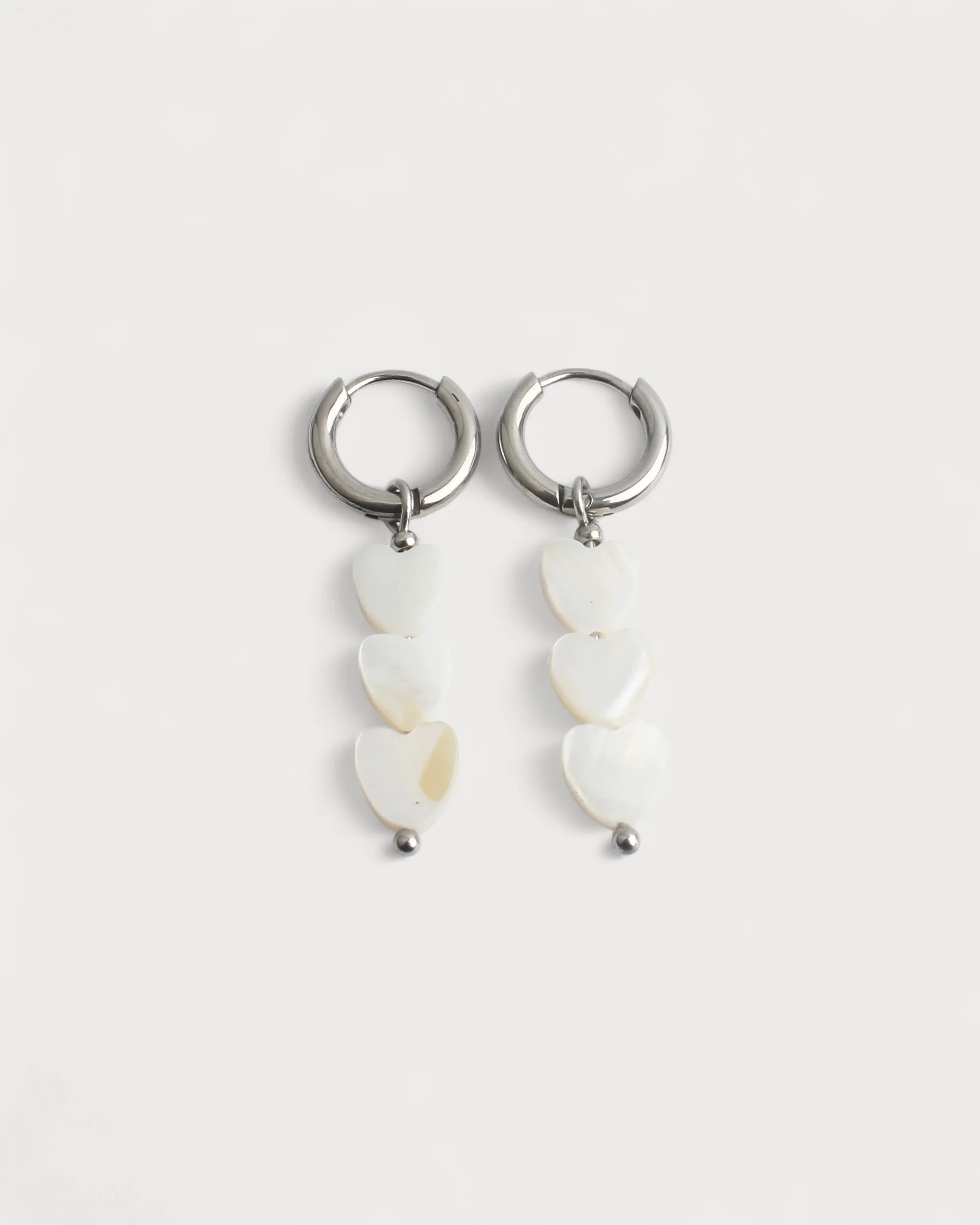 Heart To Heart - Earrings - Stainless Steel - Image 10
