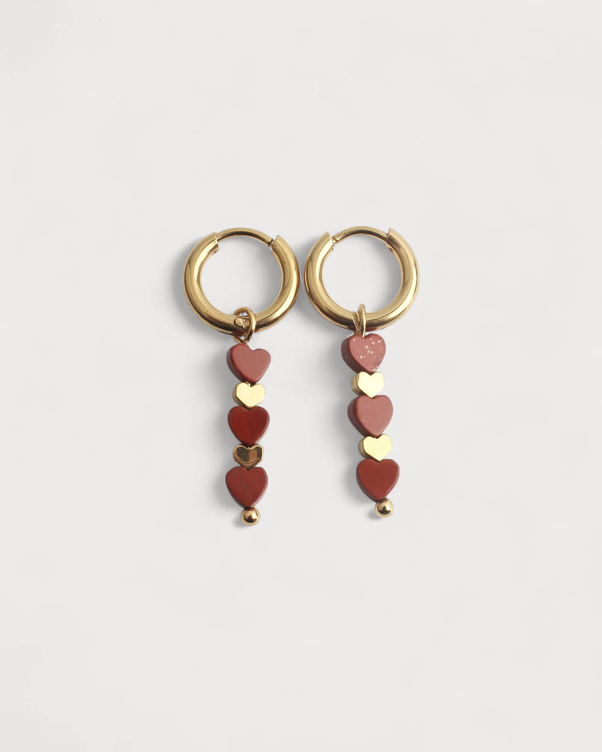 Heart To Heart - Earrings - Stainless Steel - Image 14