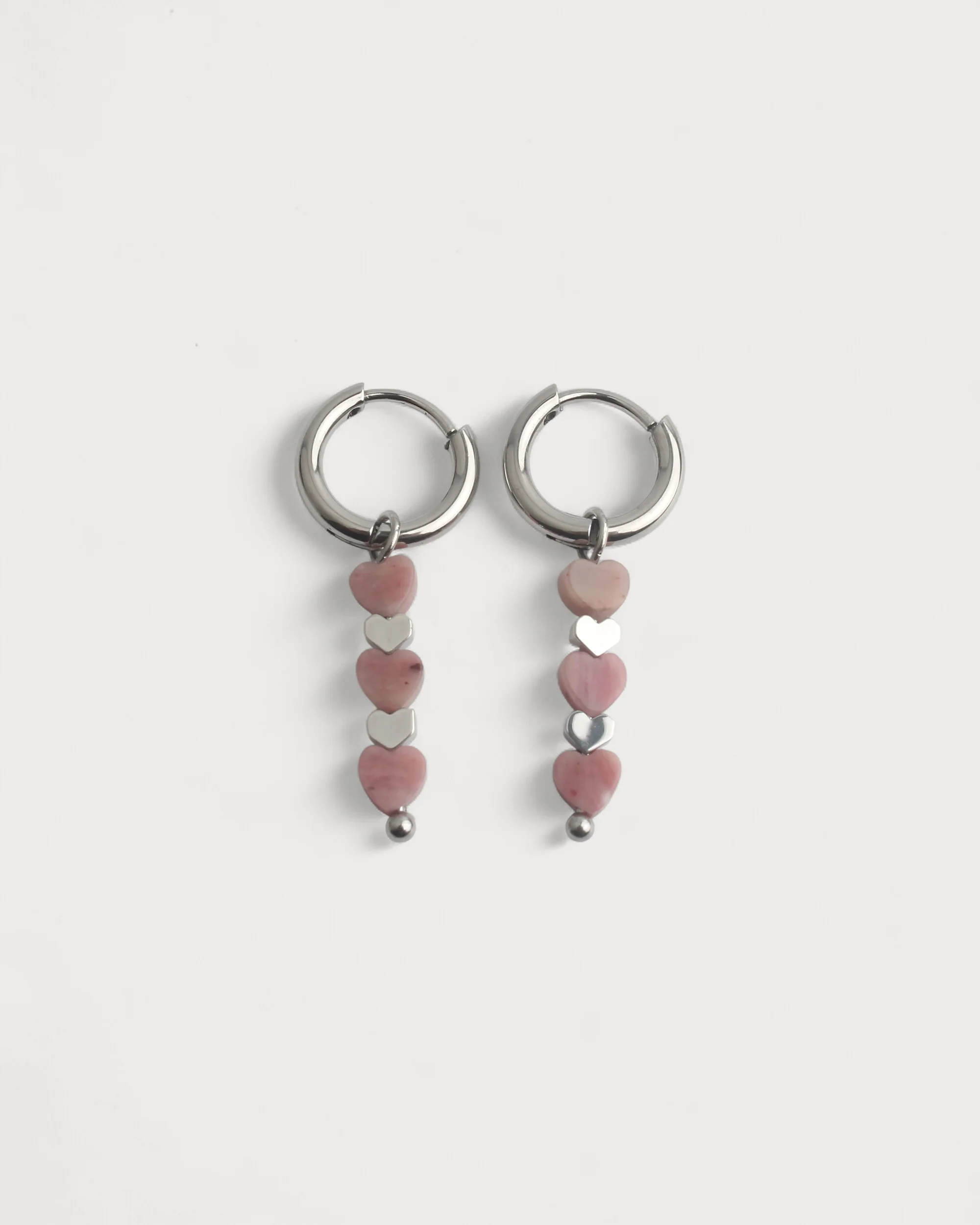 Heart To Heart - Earrings - Stainless Steel - Image 17