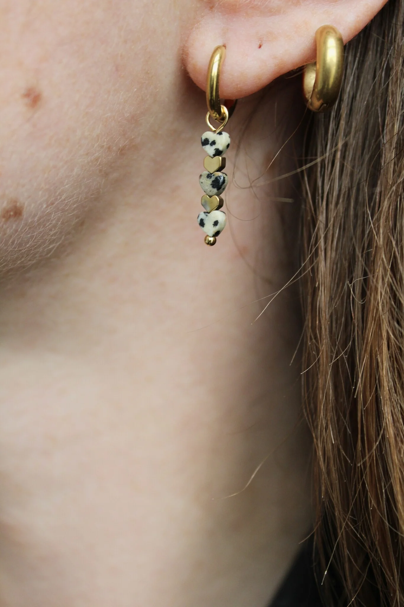 Heart To Heart - Earrings - Stainless Steel - Image 5