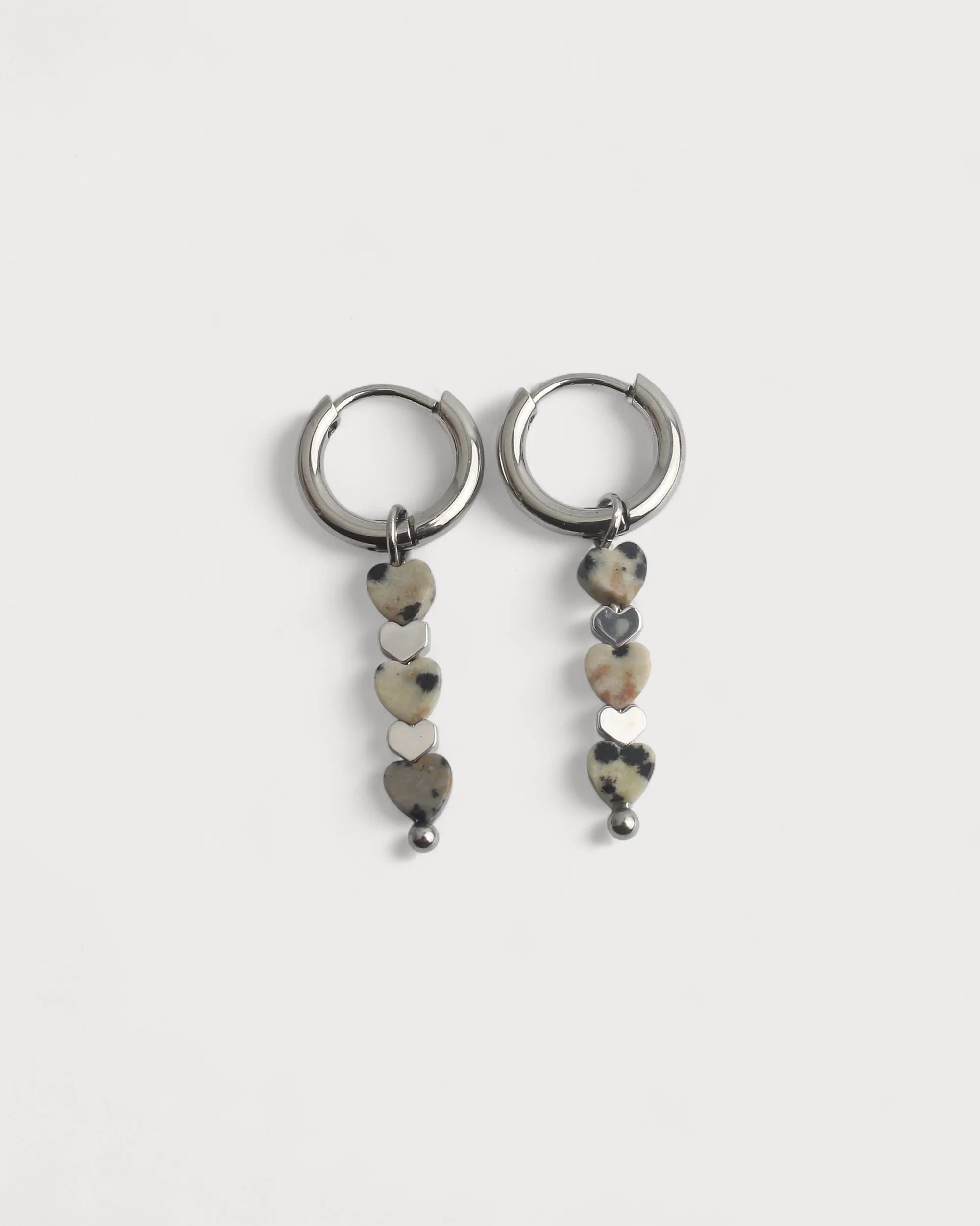 Heart To Heart - Earrings - Stainless Steel - Image 6