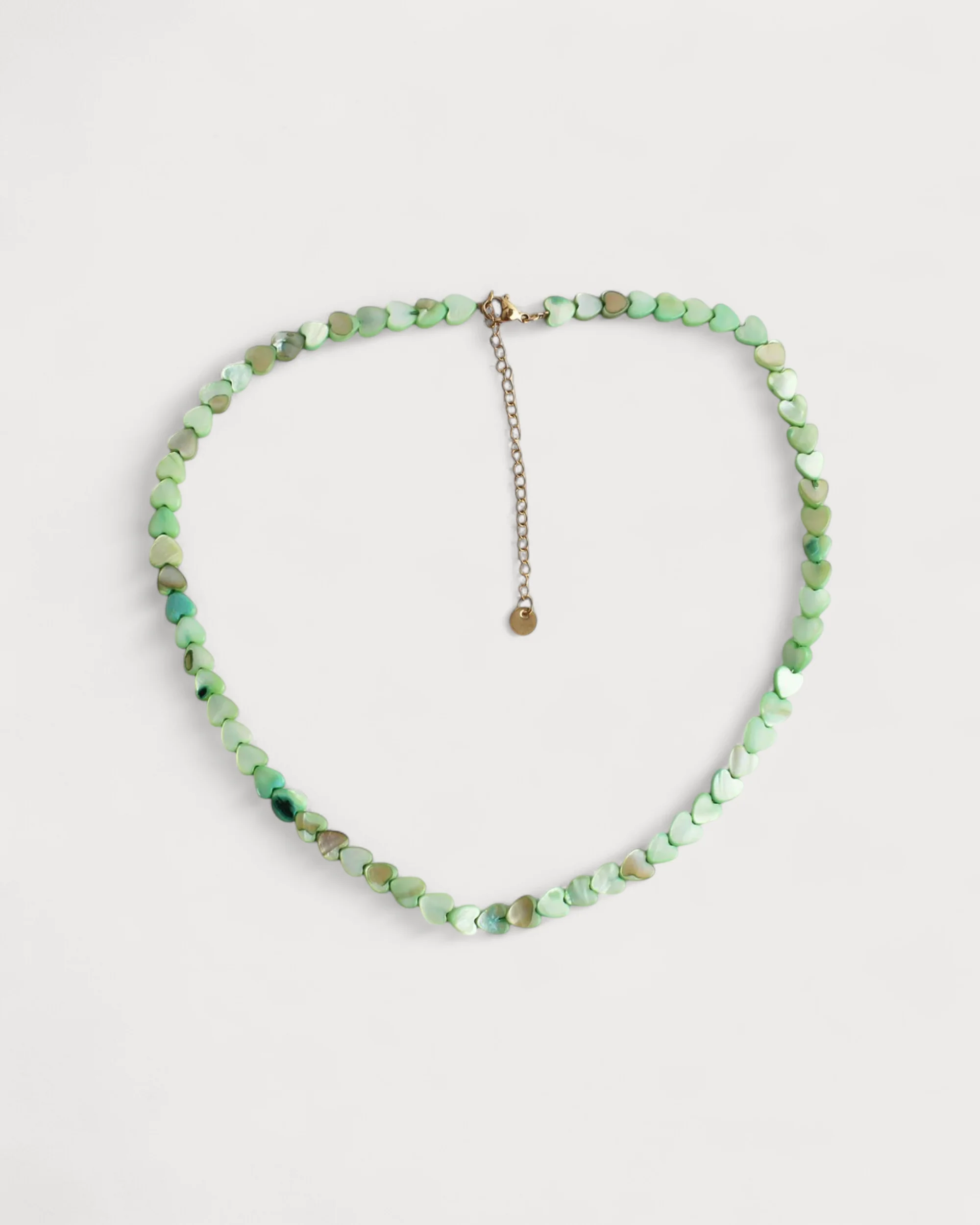 Heart To Heart - Necklace - Natural Stone - Stainless Steel - Image 15
