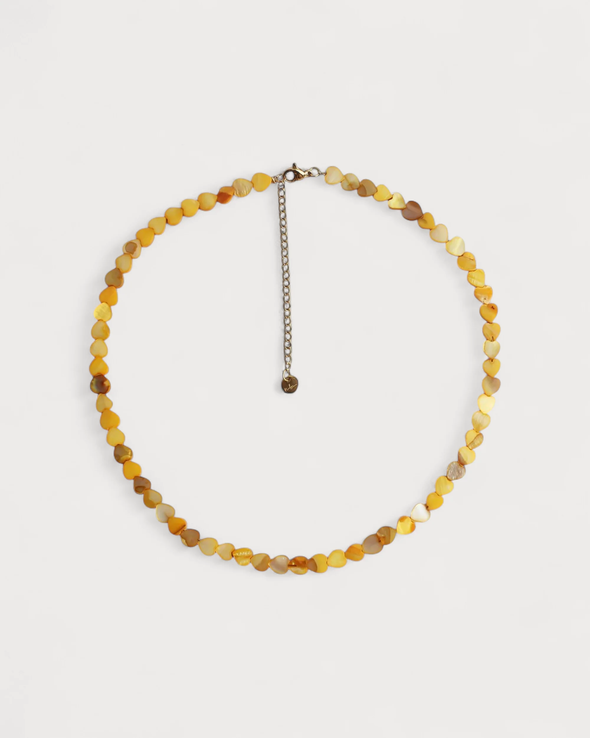 Heart To Heart - Necklace - Natural Stone - Stainless Steel - Image 19