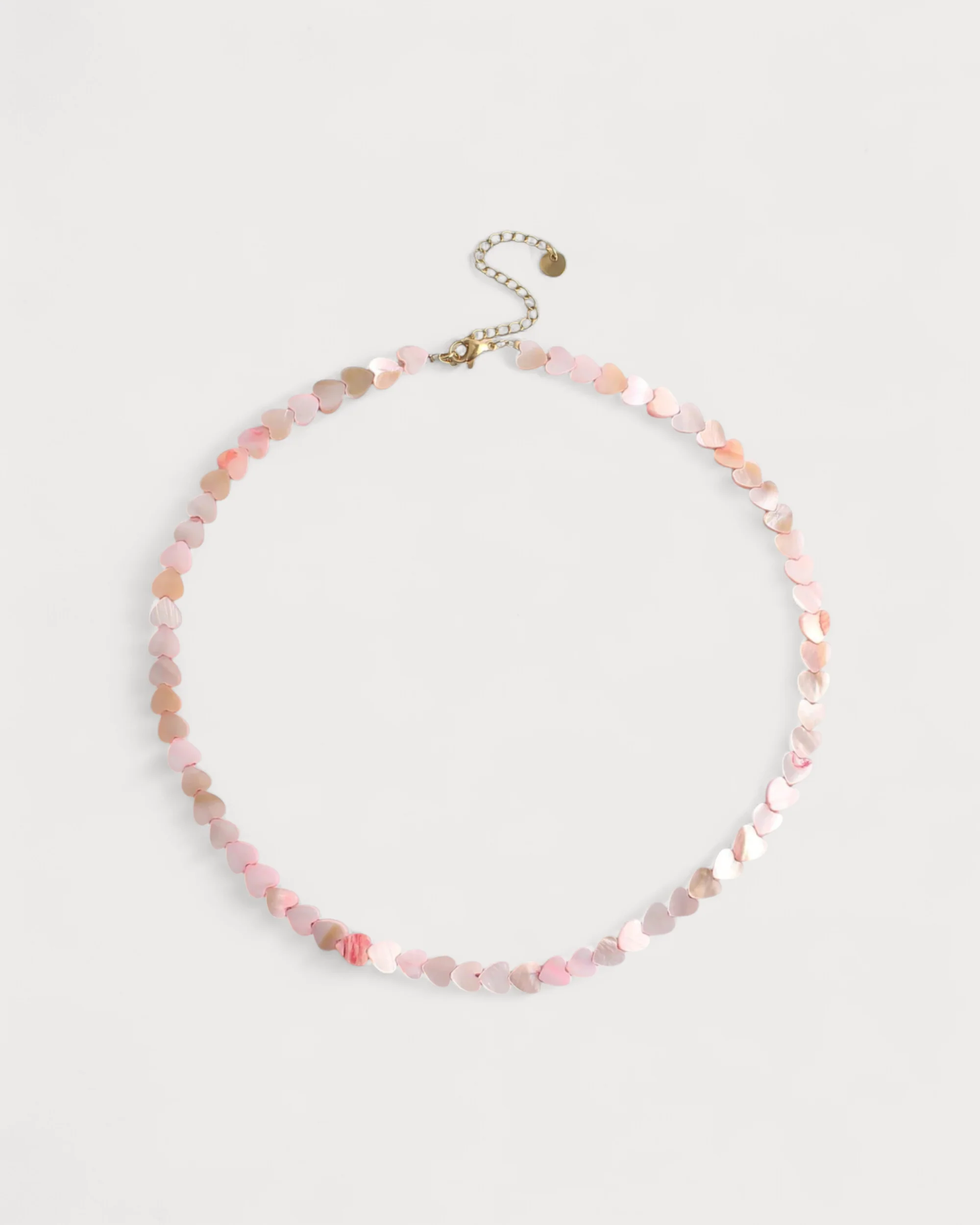 Heart To Heart - Necklace - Natural Stone - Stainless Steel - Image 31